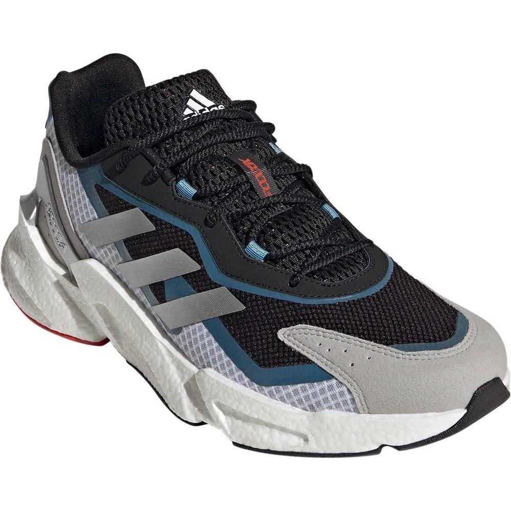 image:imageadidas Womens SneakerCore Black Silver Met Altered Blue