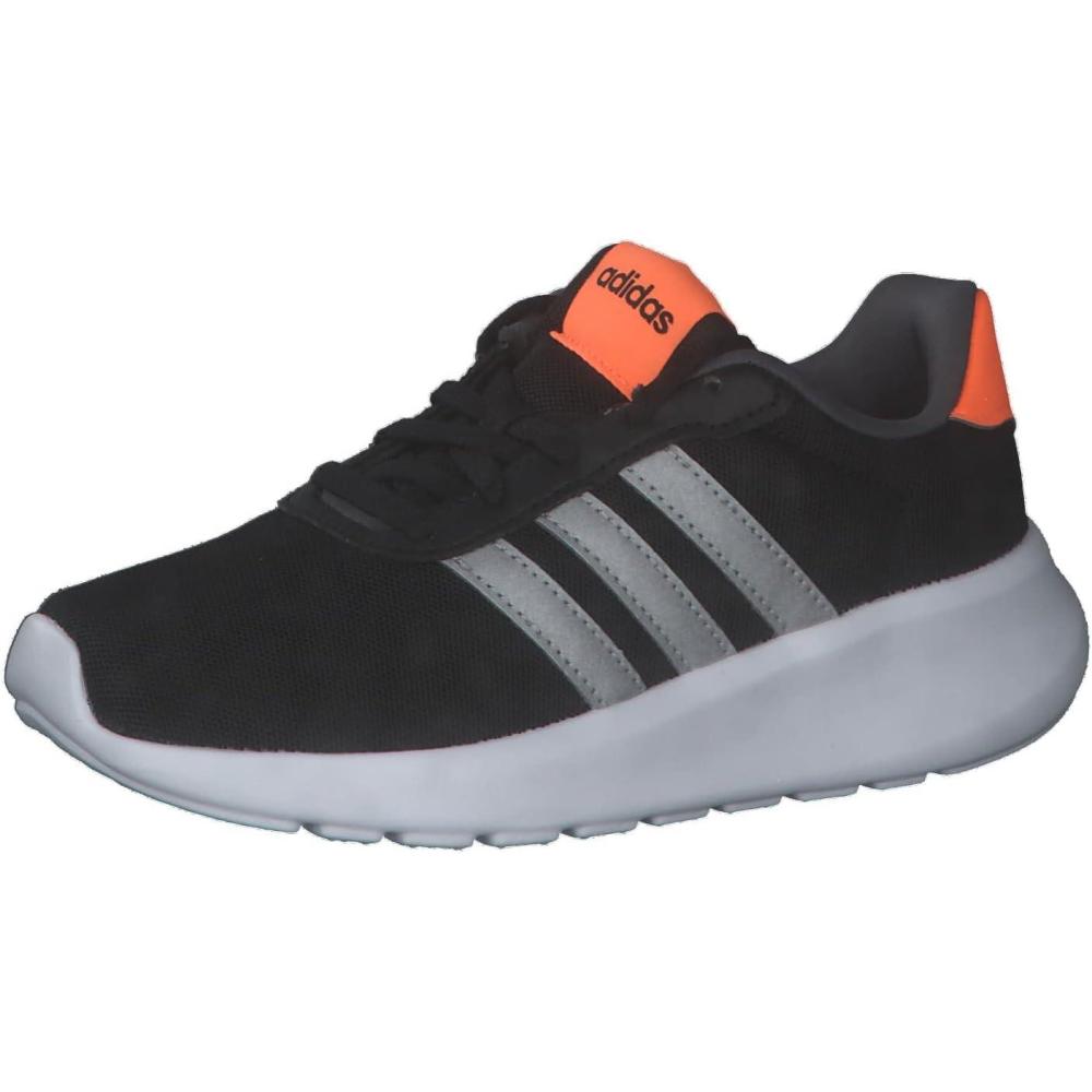 image:imageadidas Womens SneakerCore Black Silver Met Screaming Orange