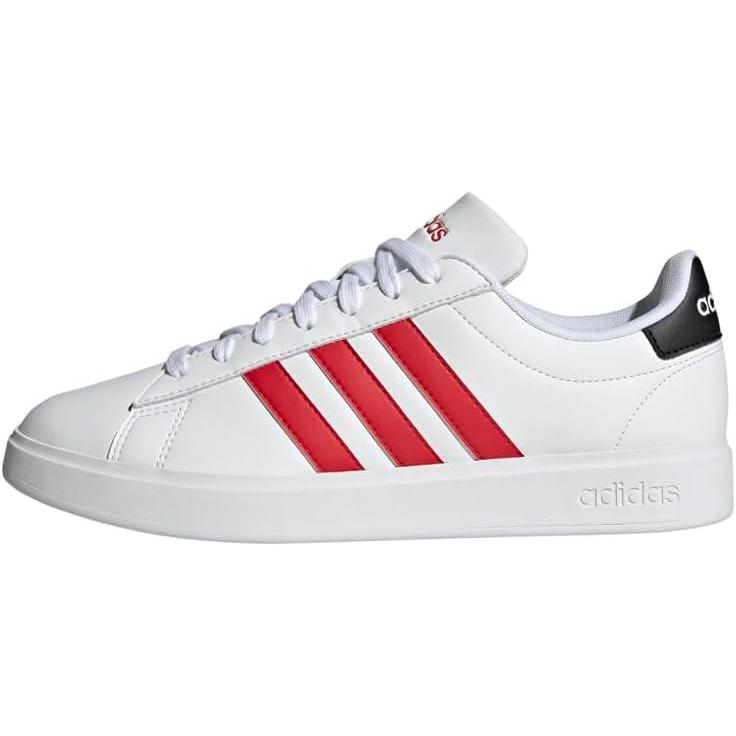 image:imageadidas Womens SneakerFtwr White Better Scarlet Core Black