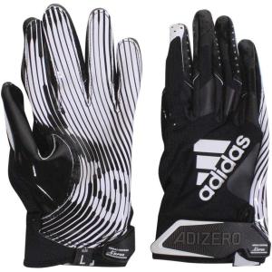 adidas Adizero-9.0 Football Receiver Gloves Black/White Men’s Sz: 3XL