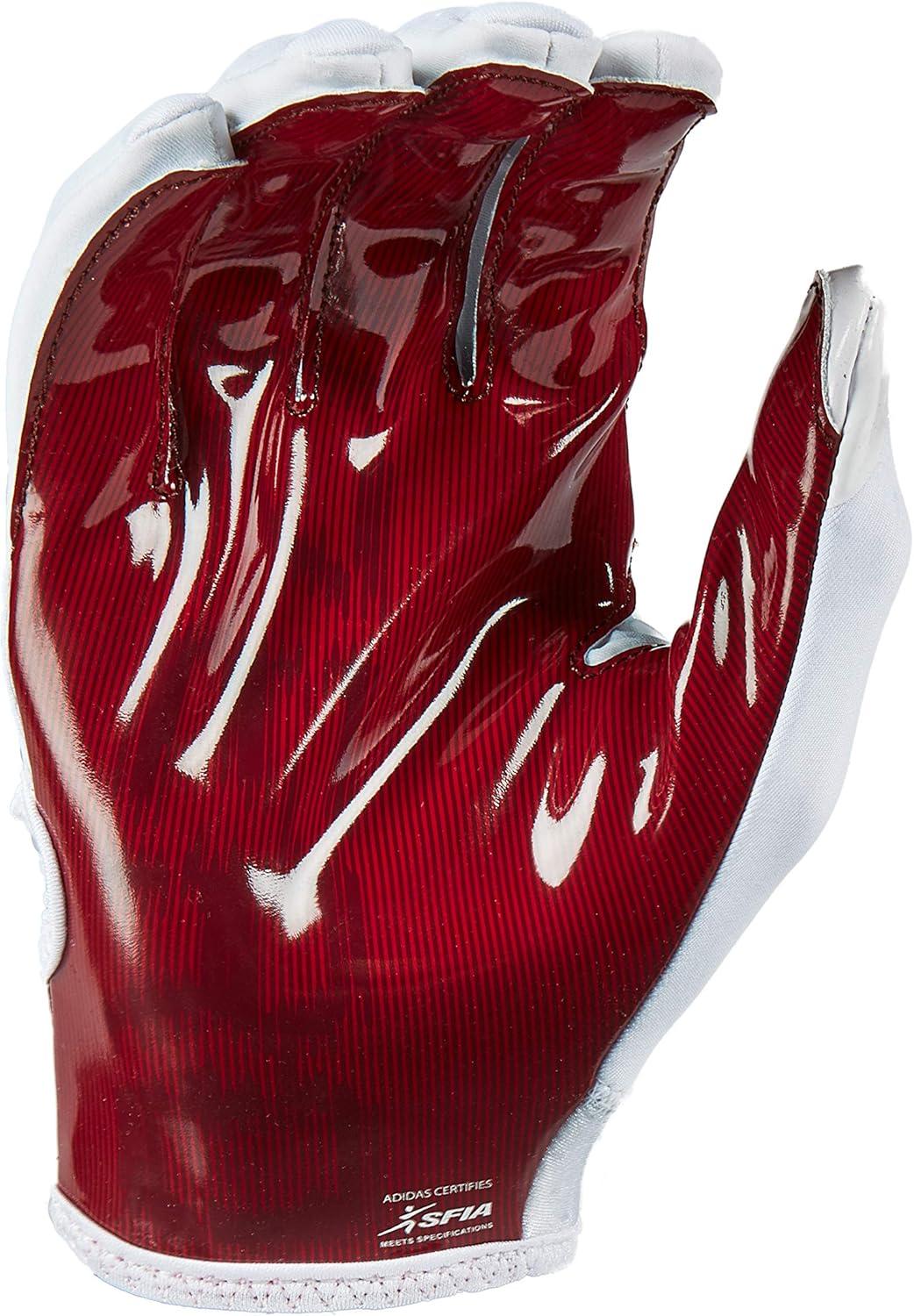 image:imageAdidas Adizero 11 Adult Football Receiver Glove Multiple Colors amp SizesWhiteMaroon