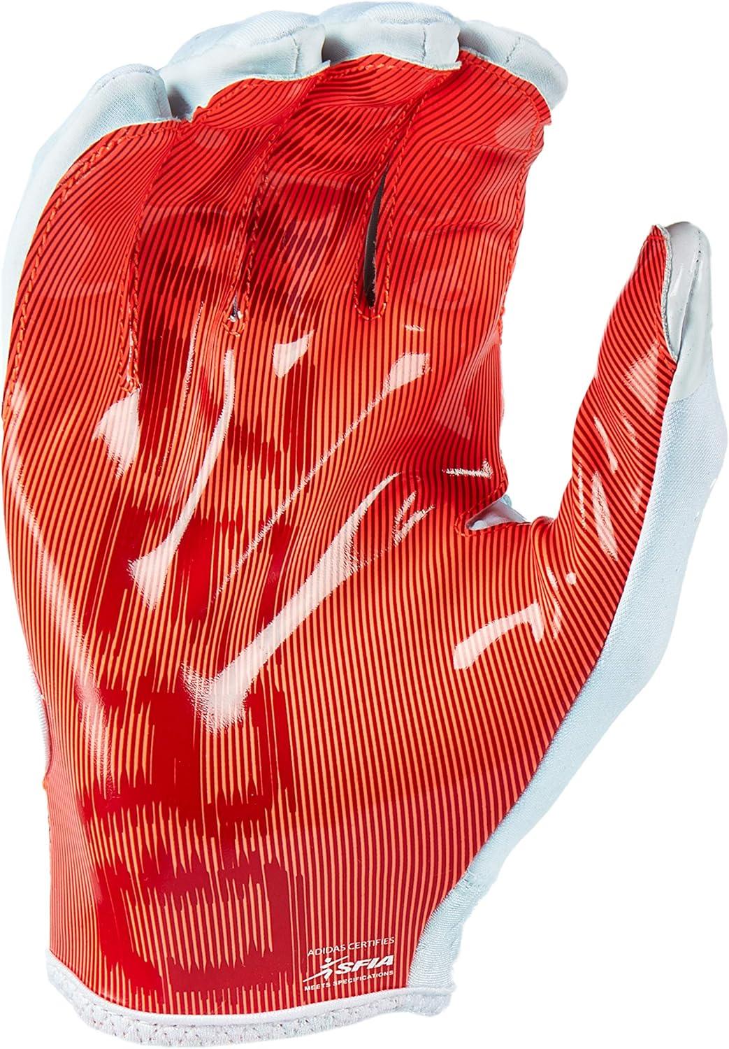 image:imageAdidas Adizero 11 Adult Football Receiver Glove Multiple Colors amp SizesWhiteRed