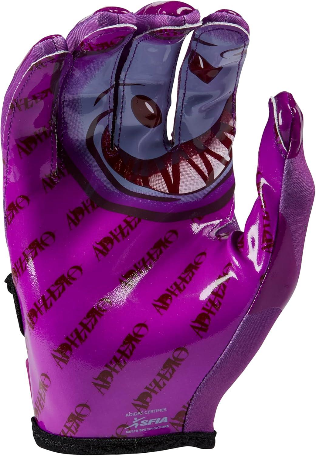 image:imageAdidas Adizero 12 Big Mood Elite Emotions Adult Receiver GlovePurple