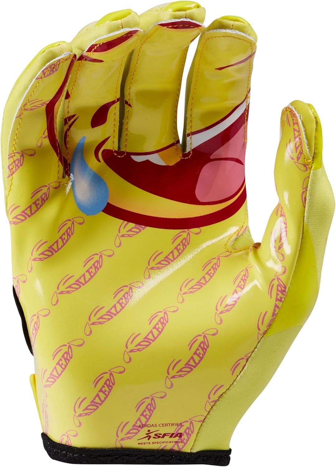 image:imageAdidas Adizero 12 Big Mood Elite Emotions Adult Receiver GloveYellow