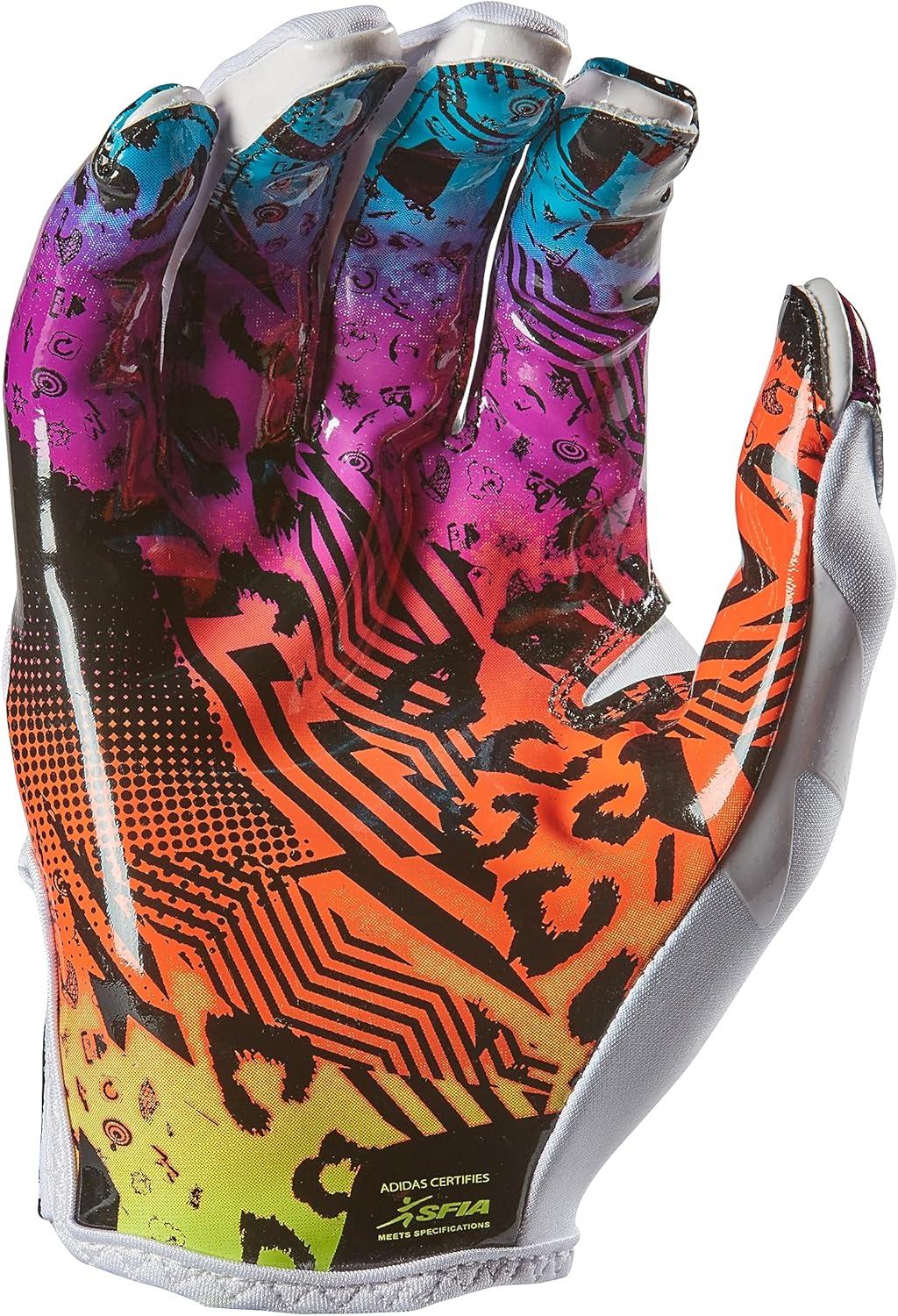 image:imageAdidas Adizero 13 Mismatch Combine Receiver Football GlovesMediium