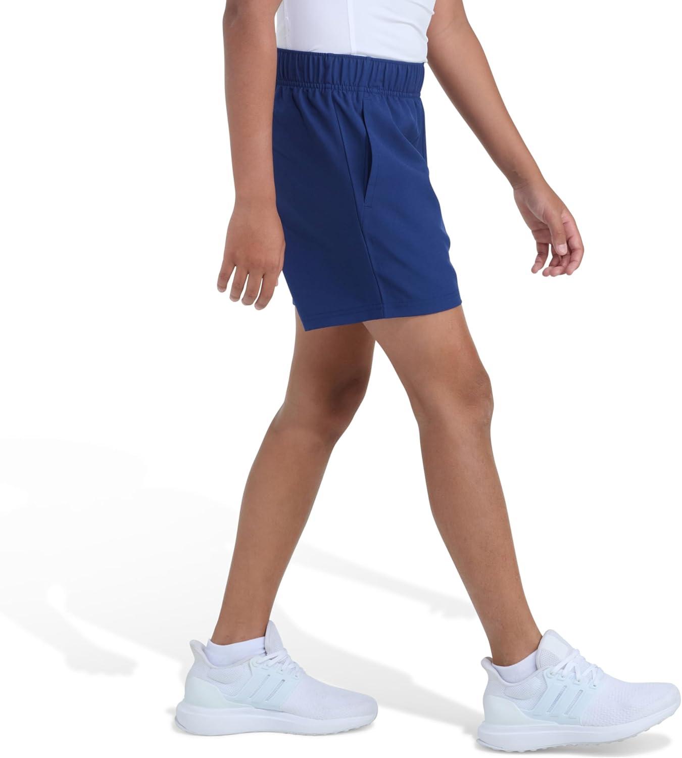 image:imageAdidas Boys Essentials Small Logo Woven ShortDark Blue New