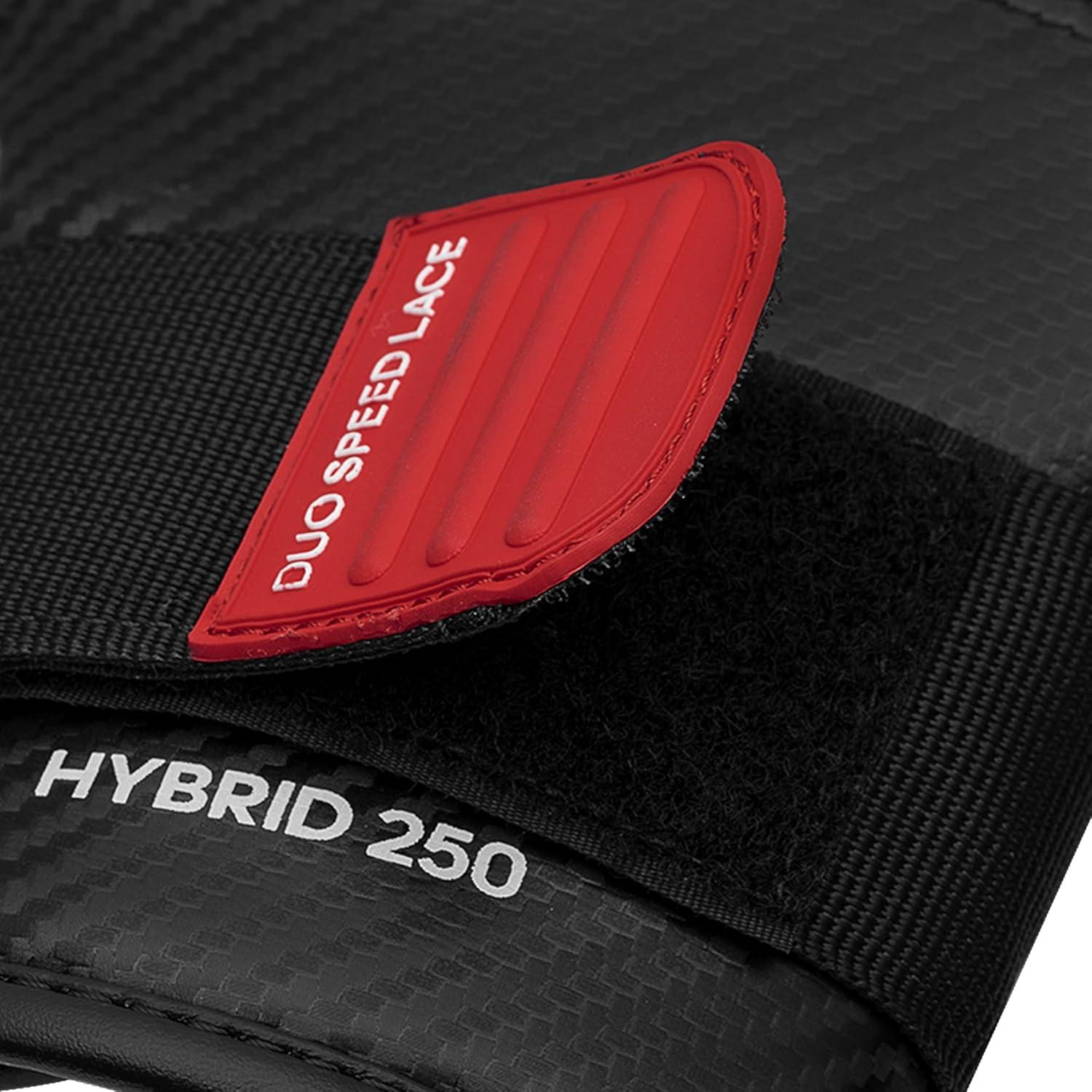 image:imageAdidas Hybrid 250 Boxing Gloves Boxing Kickboxing Sparring Bag Training or MMA Training BlackAsh Black White 12 oz 14 oz or 16 ozBlack 16 oz