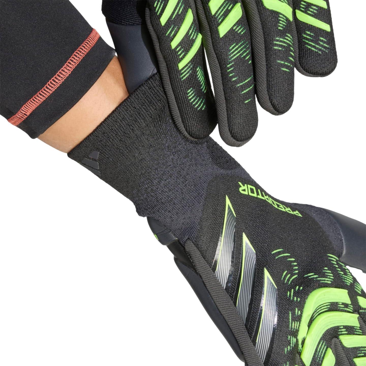 image:imageAdidas Predator Pro Goalkeeper GlovesBlack Carbon Lucid Lemon