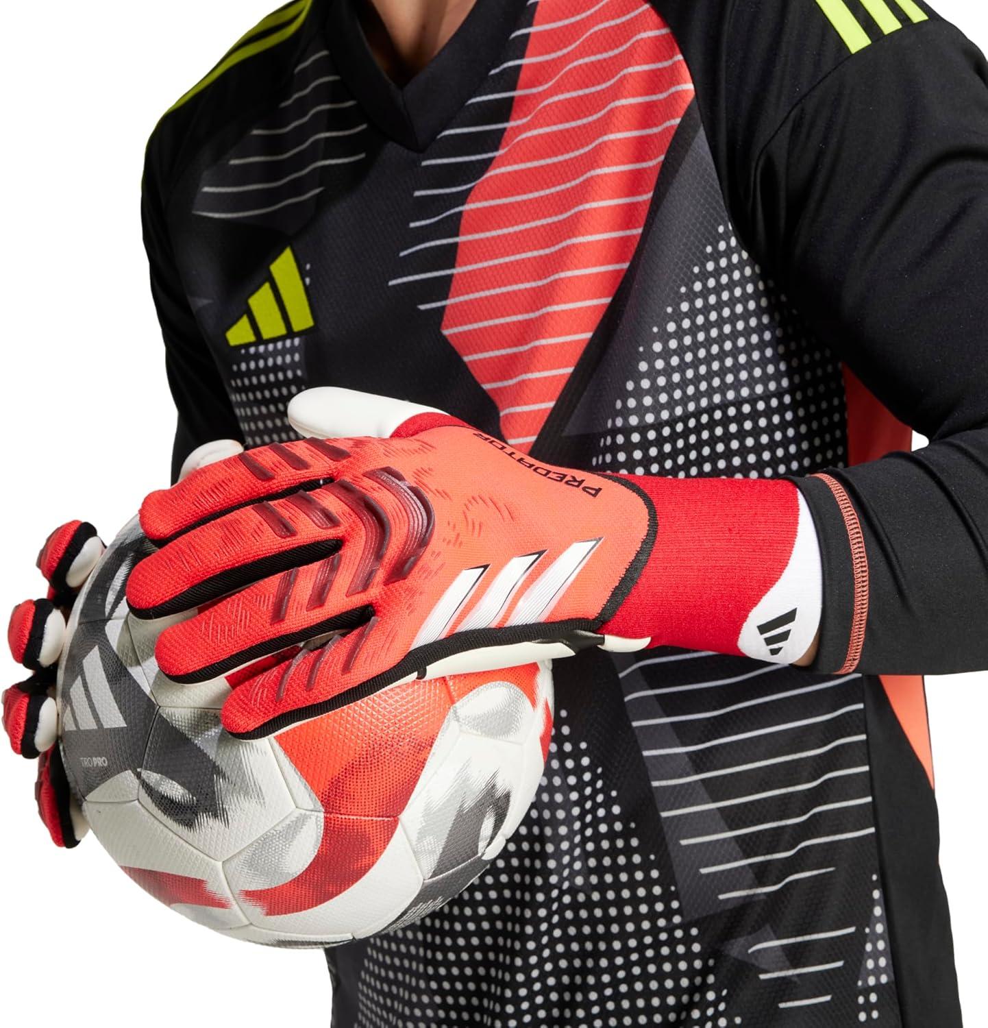 image:imageAdidas Predator Pro Goalkeeper GlovesLucid RedBlackWhite
