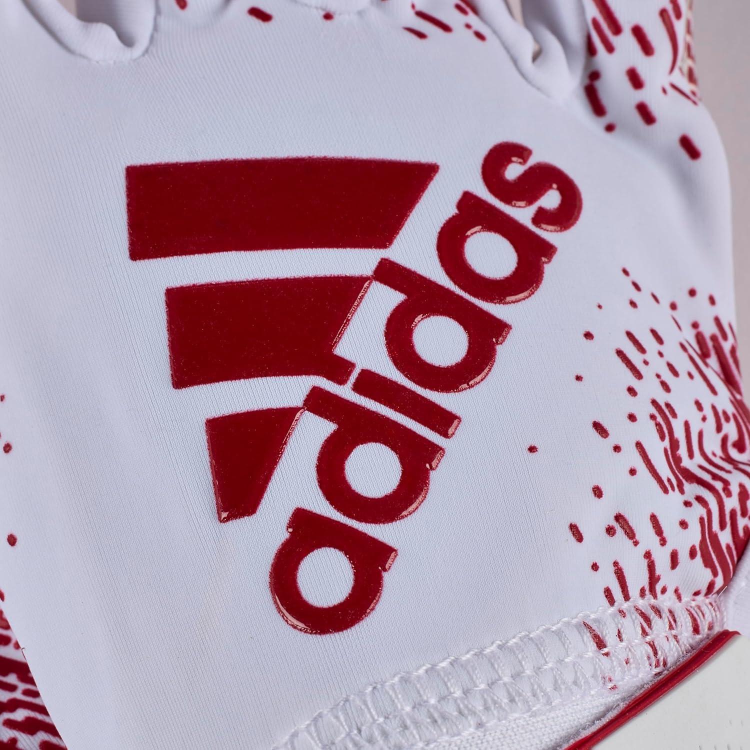 image:imageAdidas Scorchlight 6 Youth Receiver GlovesWhiteRed