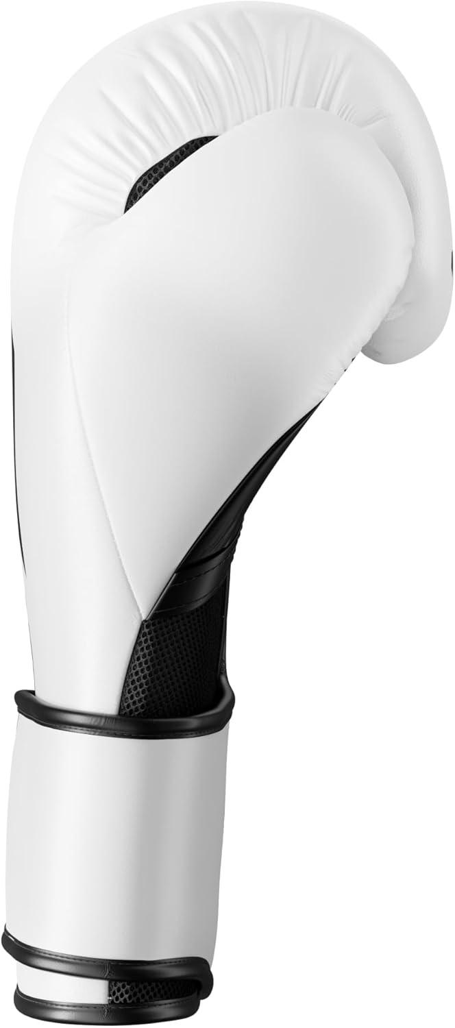 image:imageAdidas Tilt 200 Boxing Gloves WhiteBlack 16 oz