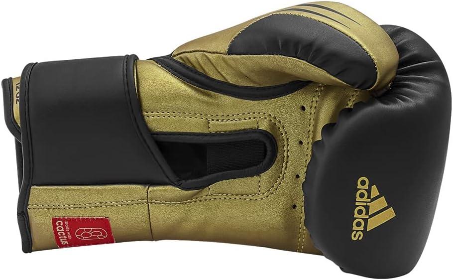 image:imageAdidas Tilt 350 PRO Training Gloves Hook amp Loop with New Tilt Technology for Men Women Unisex Sustainable Vegan Leather Boxing Kickboxing MMA Training GlovesBlackGold Met