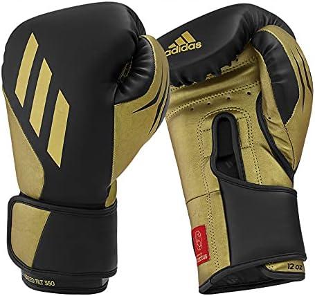 image:imageAdidas Tilt 350 PRO Training Gloves Hook amp Loop with New Tilt Technology for Men Women Unisex Sustainable Vegan Leather Boxing Kickboxing MMA Training GlovesBlackGold Met