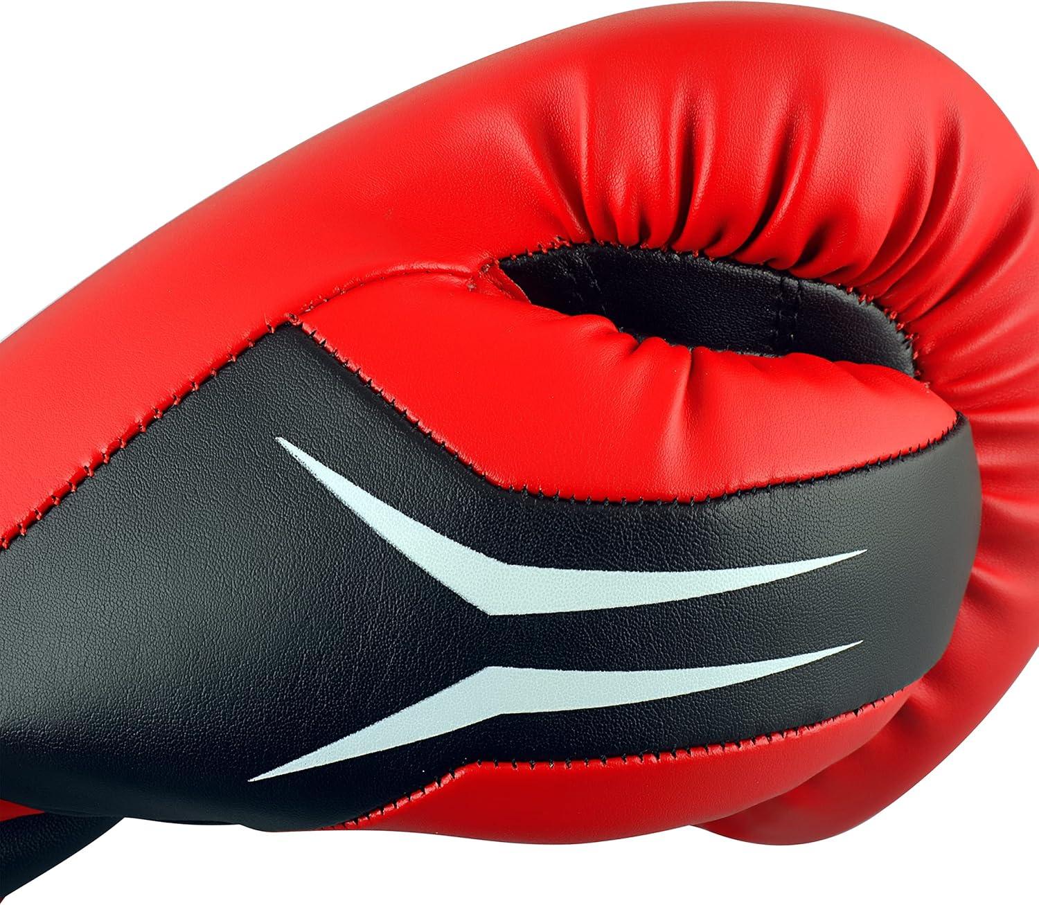 image:imageAdidas Tilt 350 Pro with Lace Closure with New Tilt Technology for Men Women Unisex Sustainable Vegan Leather Boxing Kickboxing MMA Training GlovesRedBlack
