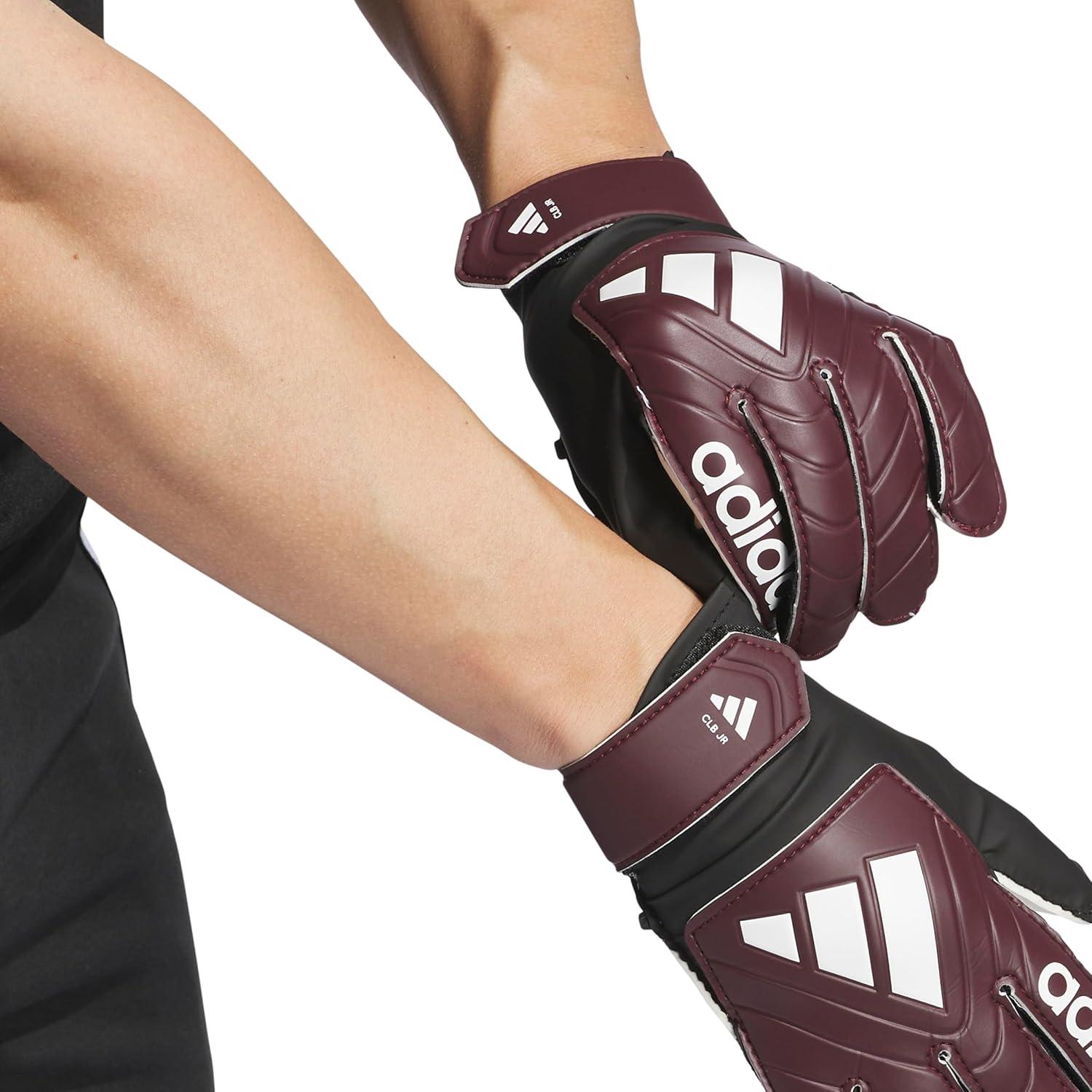 image:imageAdidas UnisexKids Copa Club Goalie Soccer GlovesShadow RedWhite
