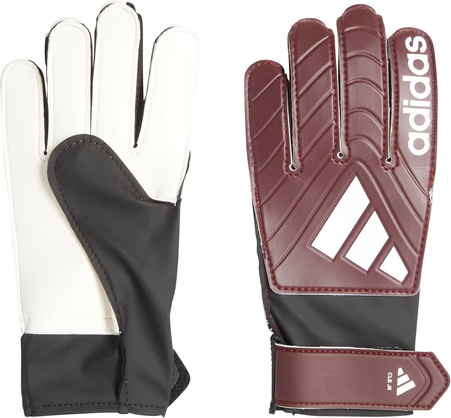 image:imageAdidas UnisexKids Copa Club Goalie Soccer GlovesShadow RedWhite