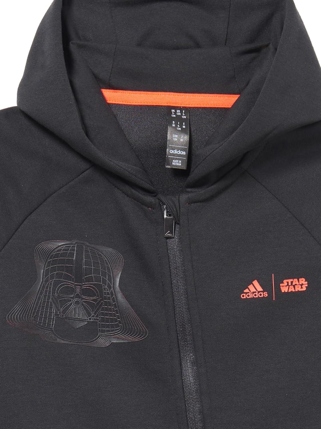 image:imageAdidas UnisexKids Star Wars ZNE OnesieBlackBright Red