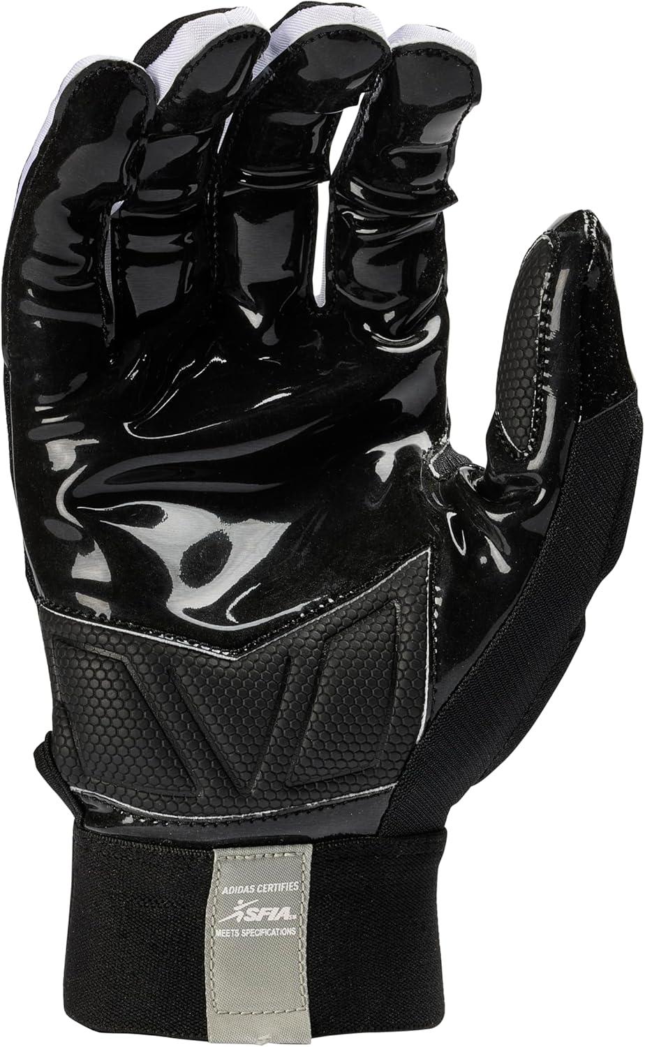 image:imageAdidas Youth Scorch Destroy 3 Full Finger Linemans Glove BlackWhite Multiple SizesSmall