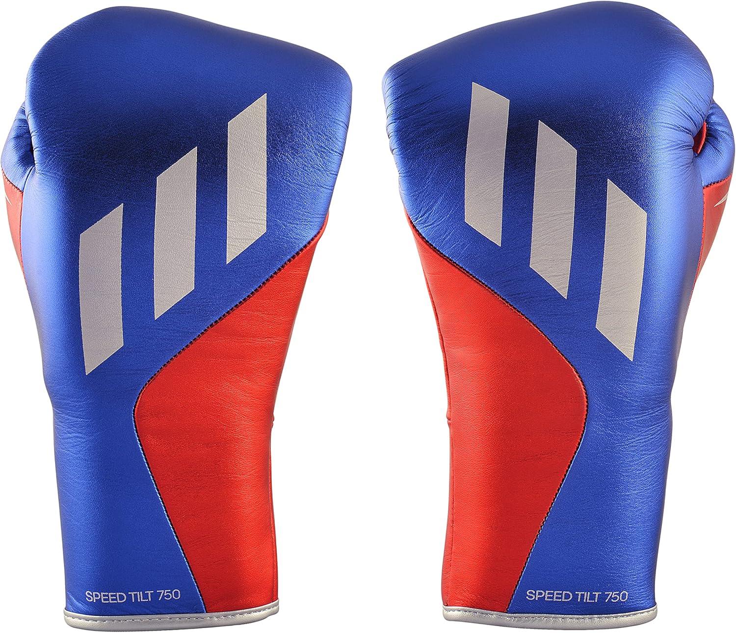image:imageSpeed Tilt 750 PRO Fight GlovesMet BlueRedSilver