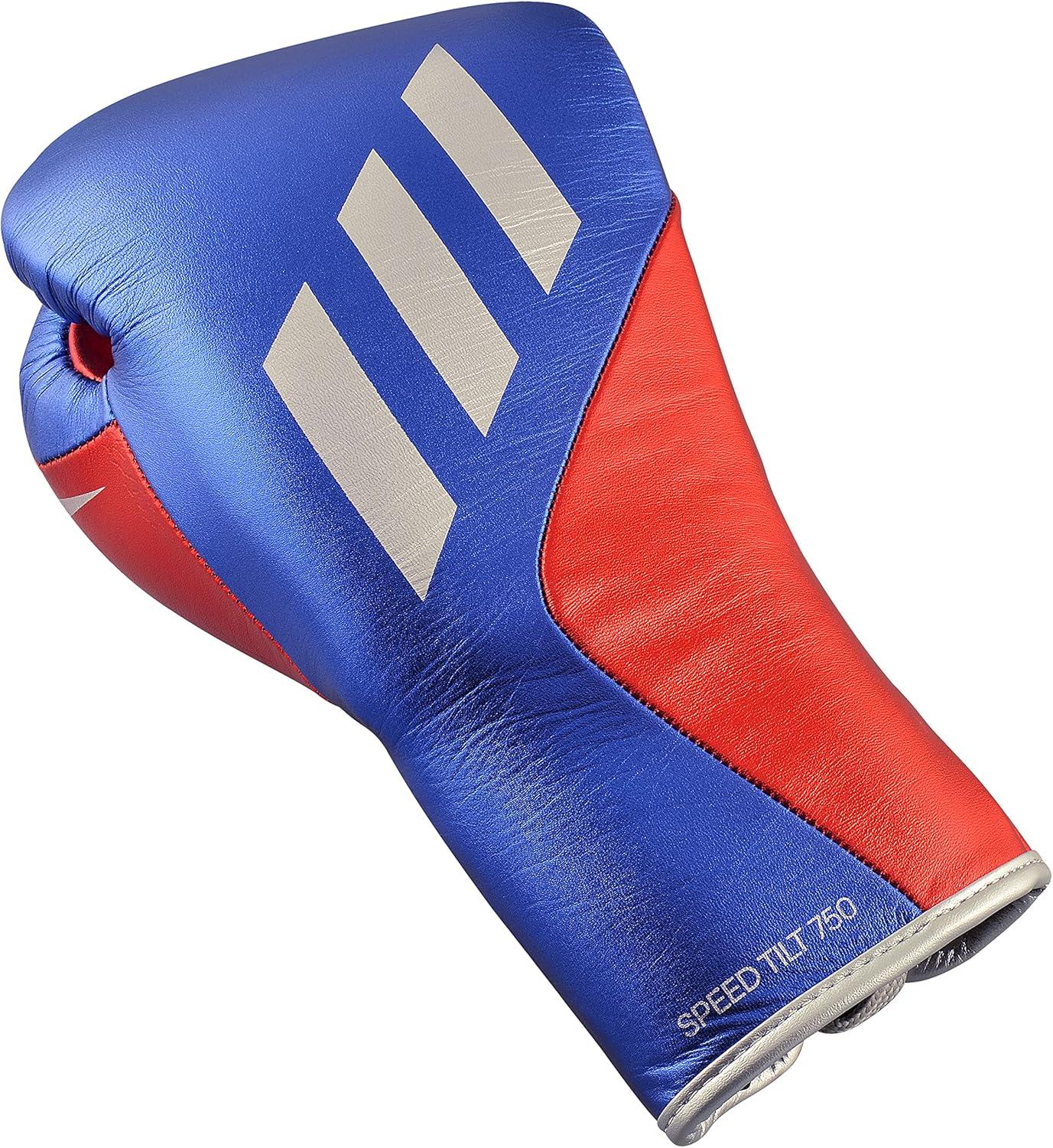 image:imageSpeed Tilt 750 PRO Fight GlovesMet BlueRedSilver