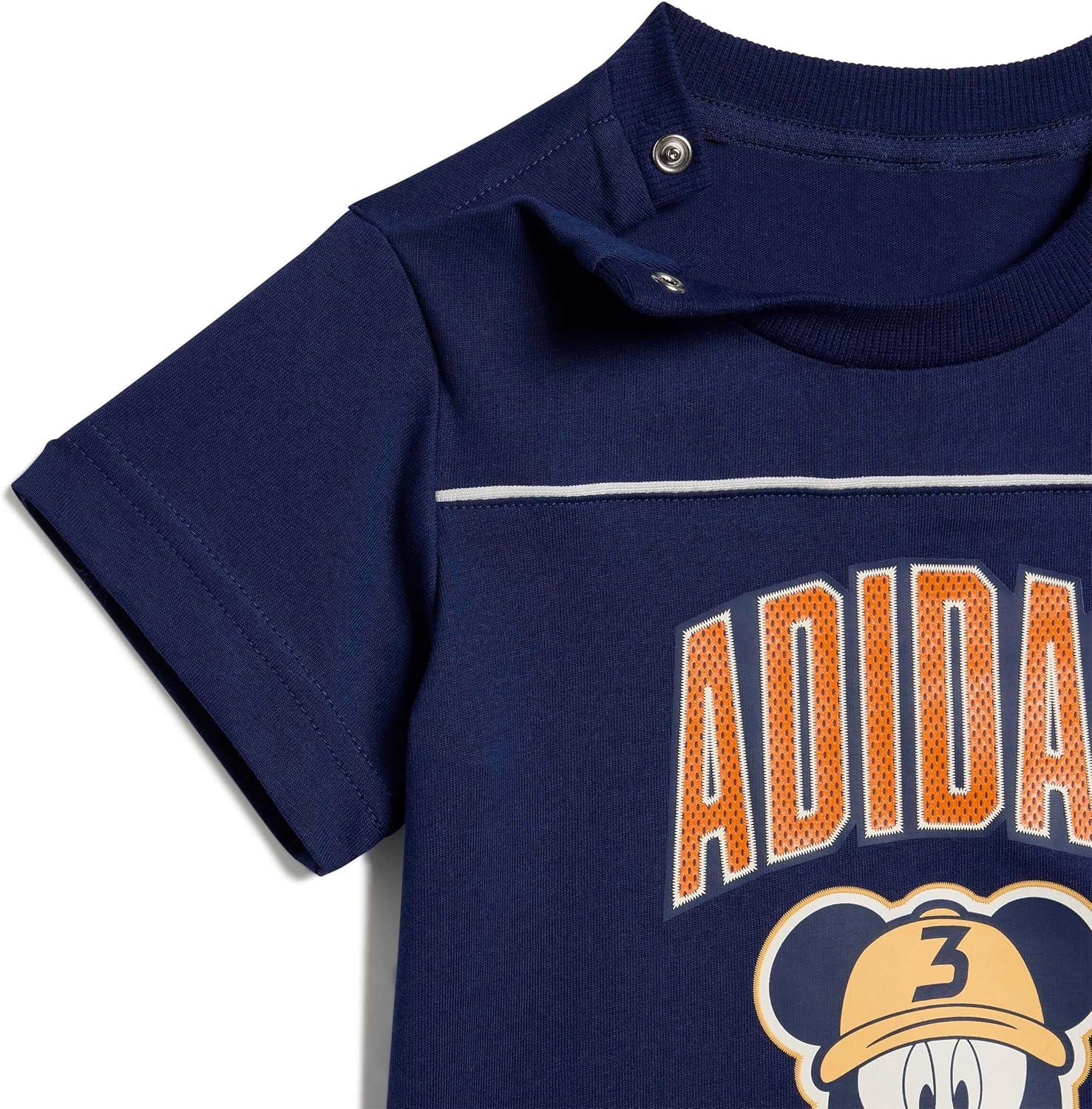 image:imageadidas Baby Disney Mickey Mouse TShirtDark BlueOff WhiteMickey Mouse