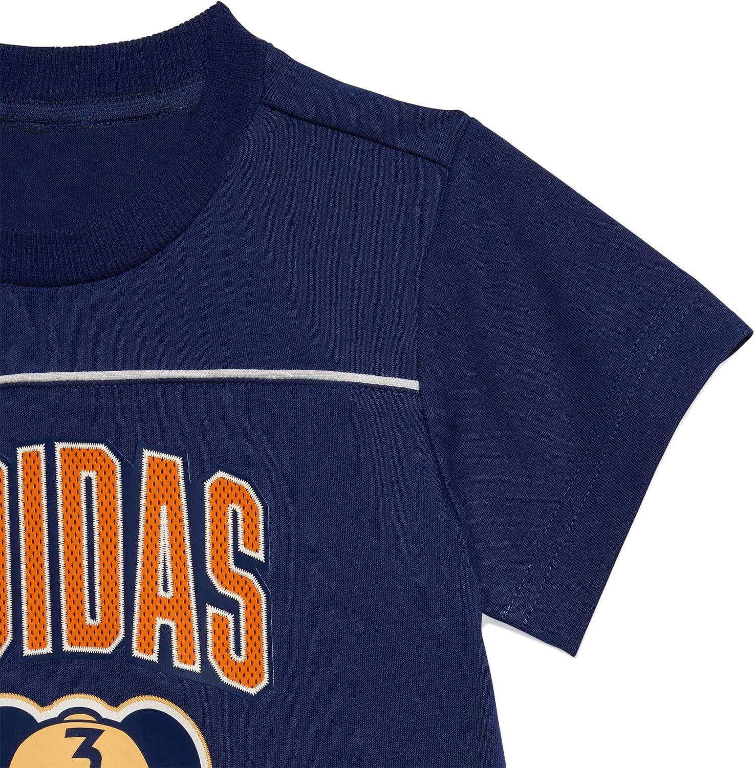 image:imageadidas Baby Disney Mickey Mouse TShirtDark BlueOff WhiteMickey Mouse