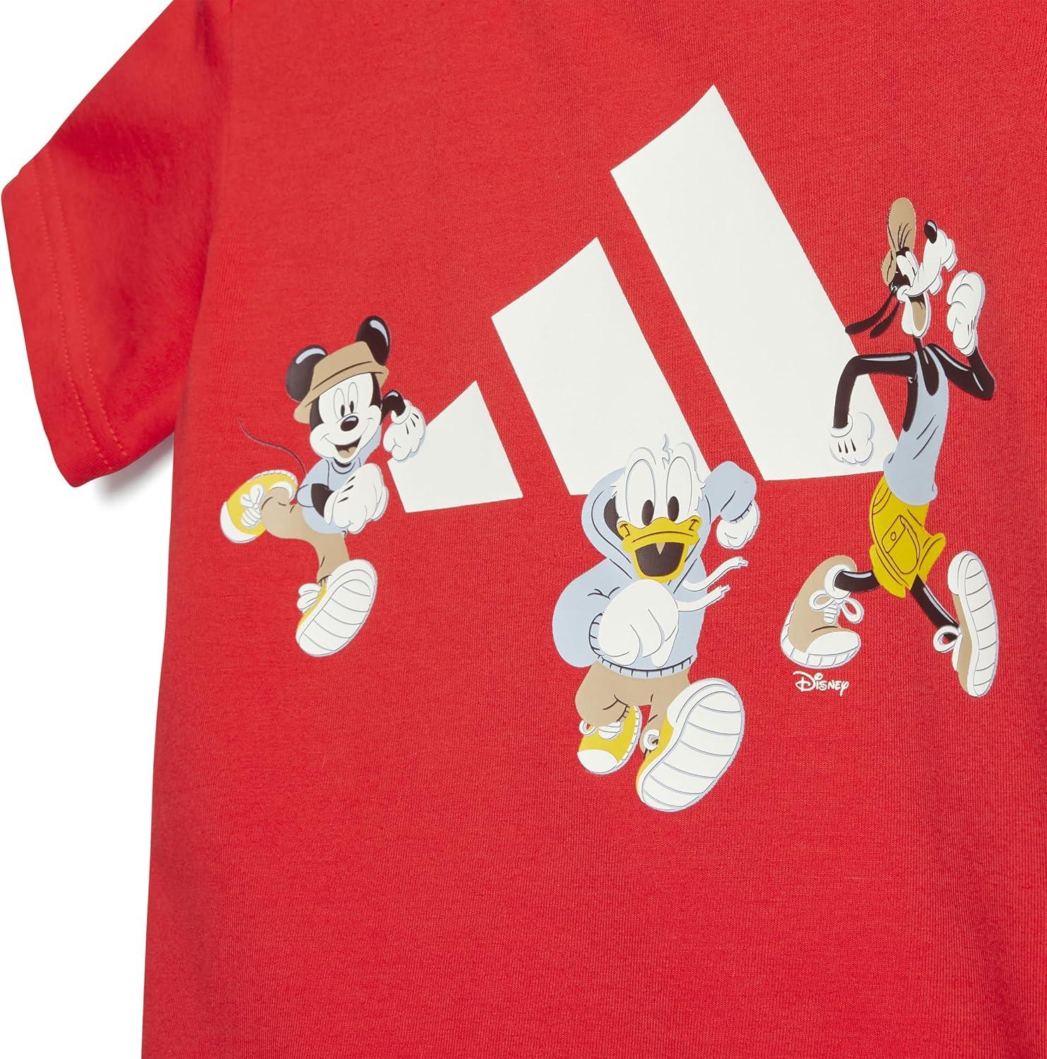 image:imageadidas Baby Disney Mickey Mouse TShirtPure RubyOff White