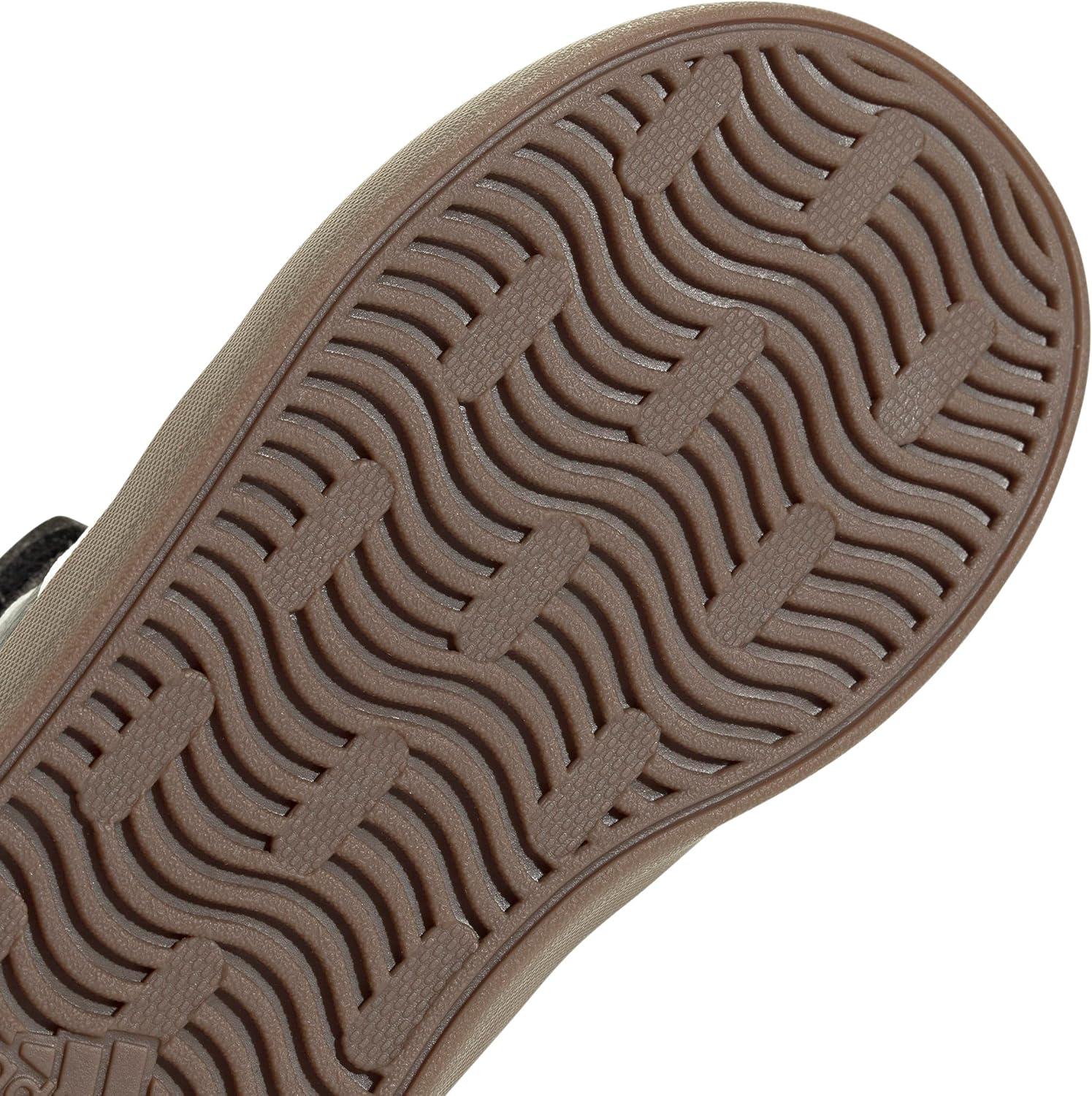 image:imageadidas Baby VL Court 30 Hook amp Loop ShoeBlackWhiteBrown