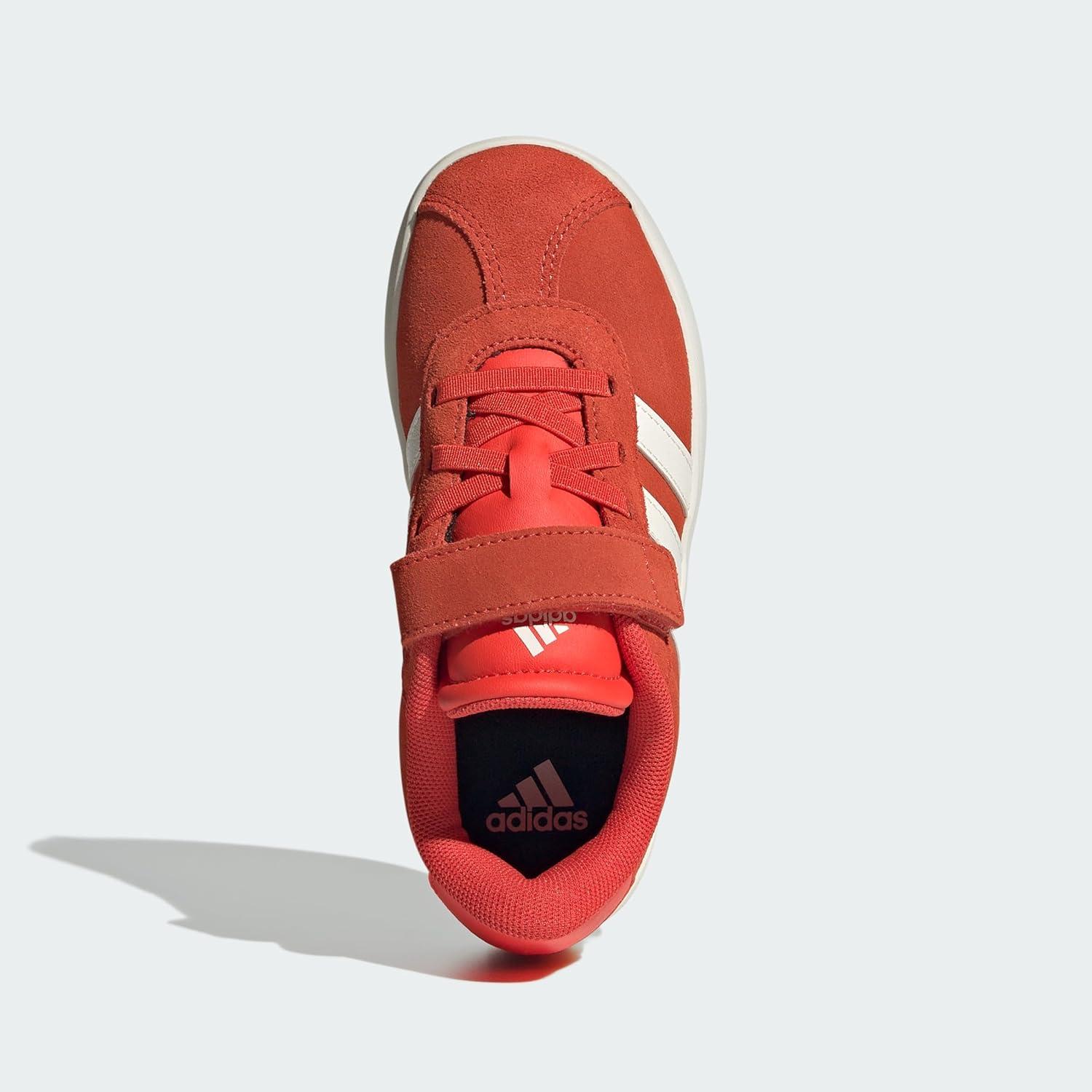 image:imageadidas Baby VL Court 30 Hook amp Loop ShoeBright Red Core White Off White