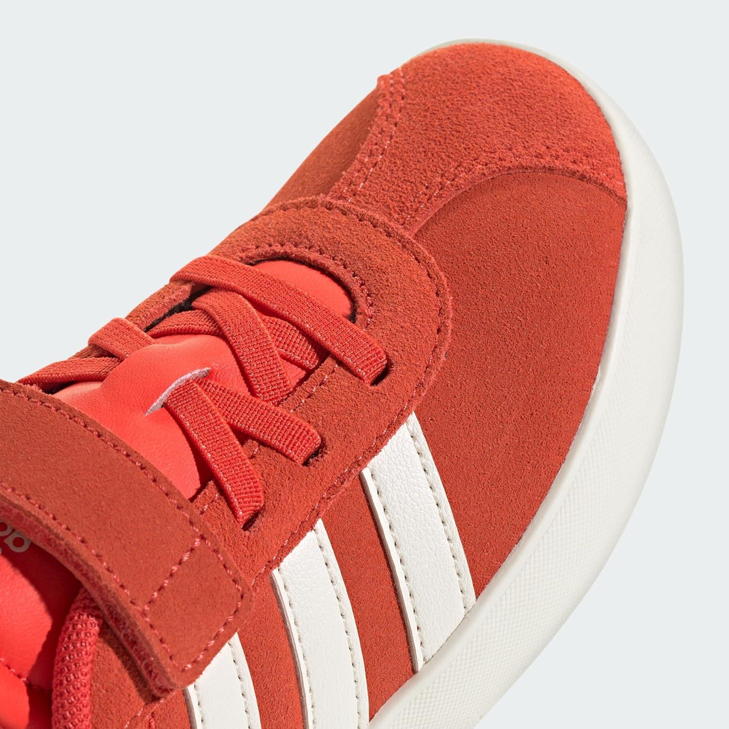image:imageadidas Baby VL Court 30 Hook amp Loop ShoeBright Red Core White Off White