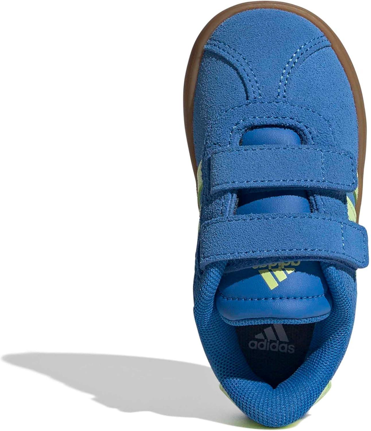image:imageadidas Baby VL Court 30 Hook amp Loop ShoeBright RoyalPulse LimeGum