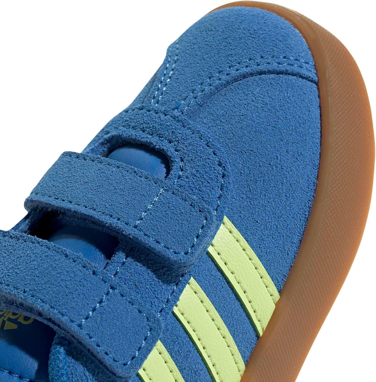 image:imageadidas Baby VL Court 30 Hook amp Loop ShoeBright RoyalPulse LimeGum