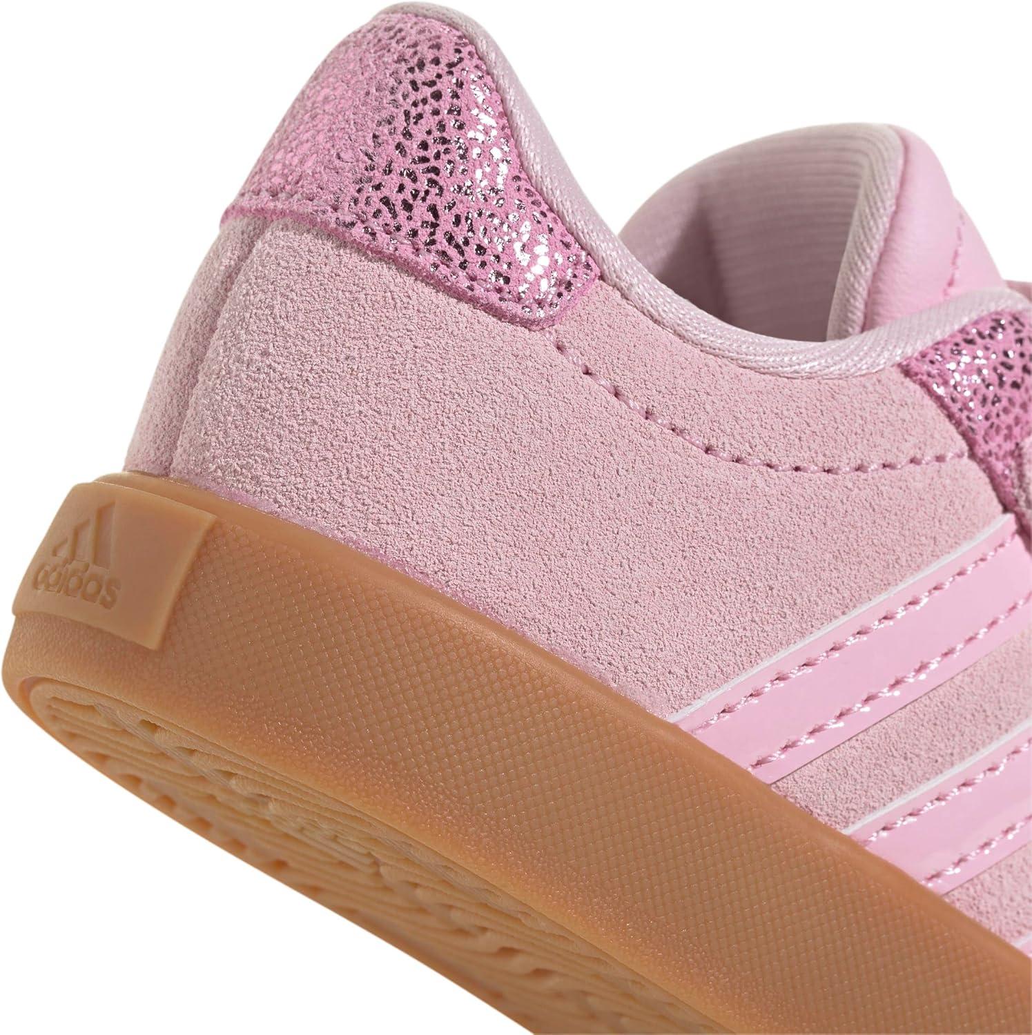 image:imageadidas Baby VL Court 30 Hook amp Loop ShoeClear PinkClear PinkGum