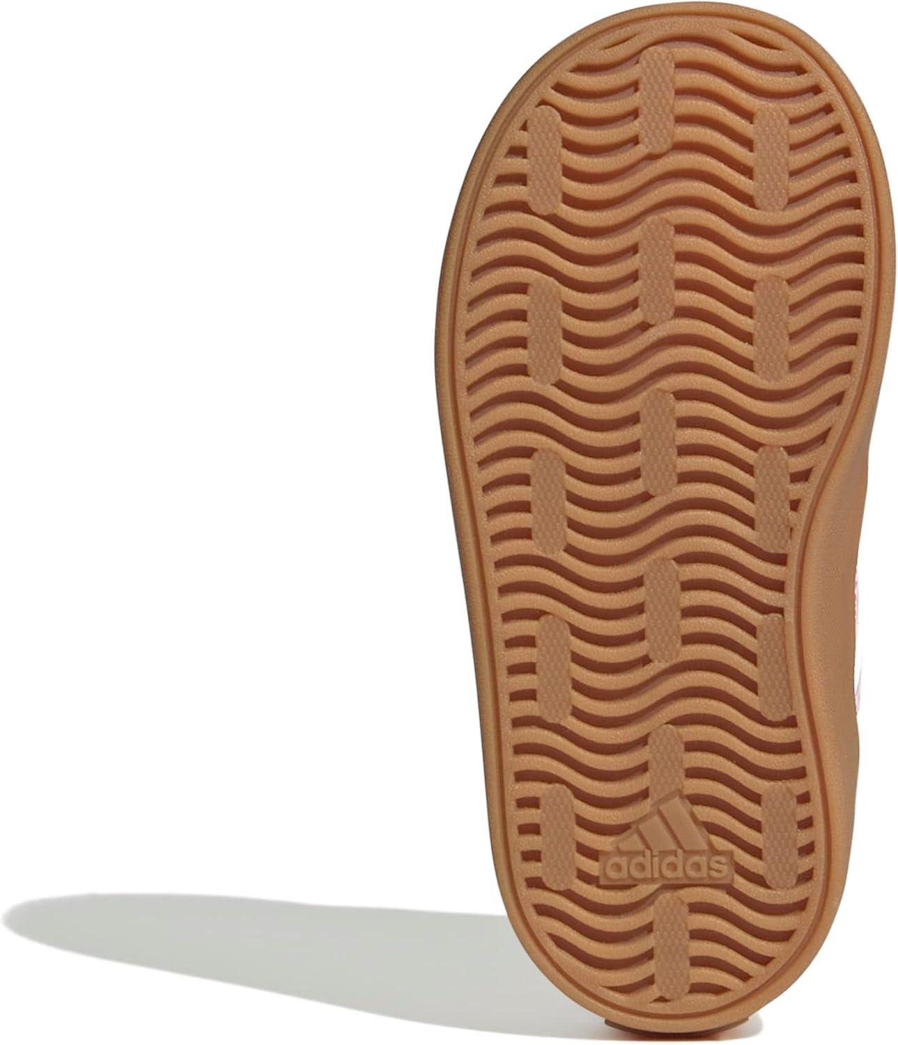 image:imageadidas Baby VL Court 30 Hook amp Loop ShoeClear PinkClear PinkGum