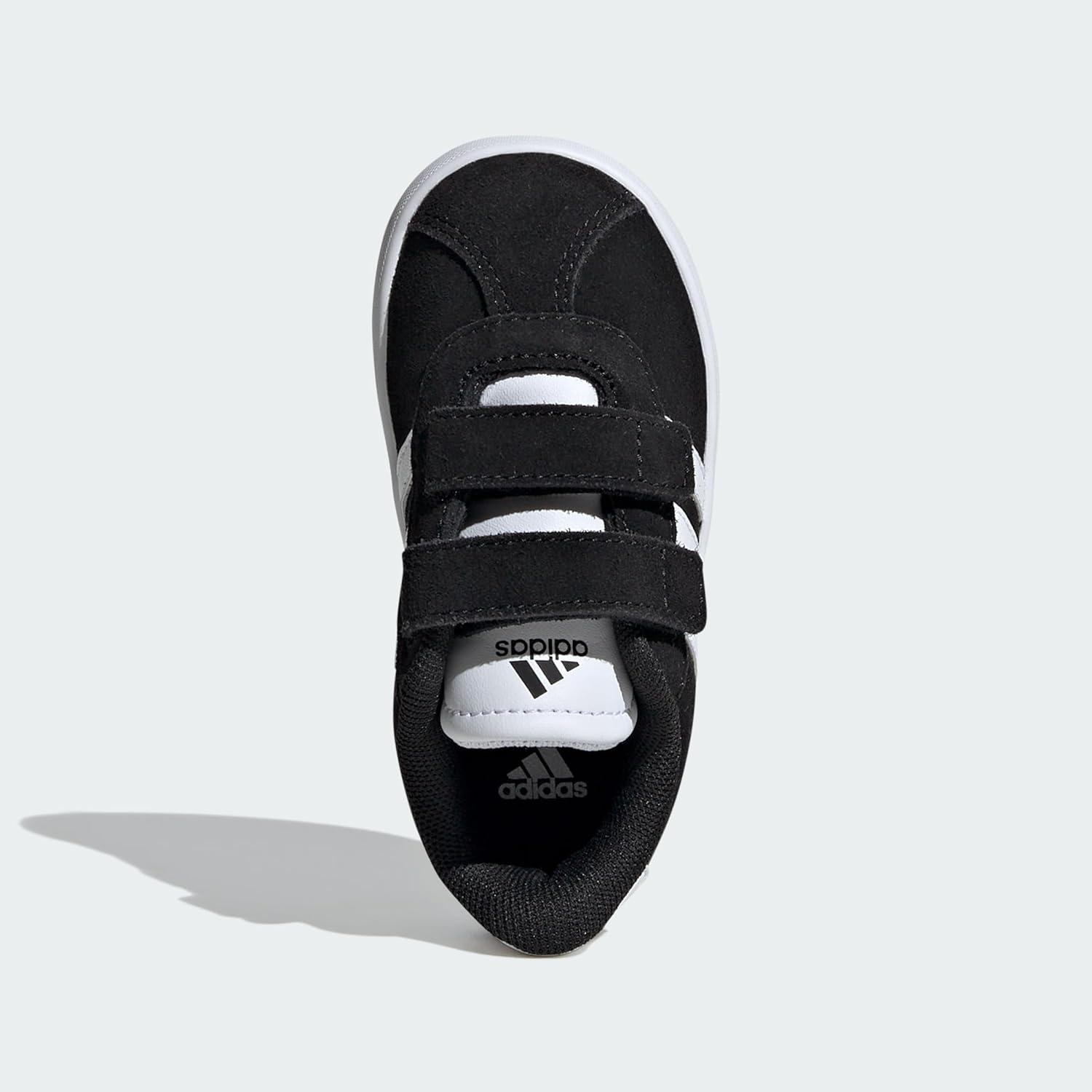image:imageadidas Baby VL Court 30 Hook amp Loop ShoeCore Black Ftwr White Core Black