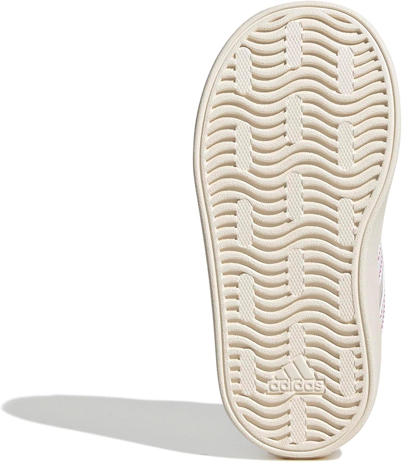 image:imageadidas Baby VL Court 30 Hook amp Loop ShoeDash GreyWhiteLime Burst