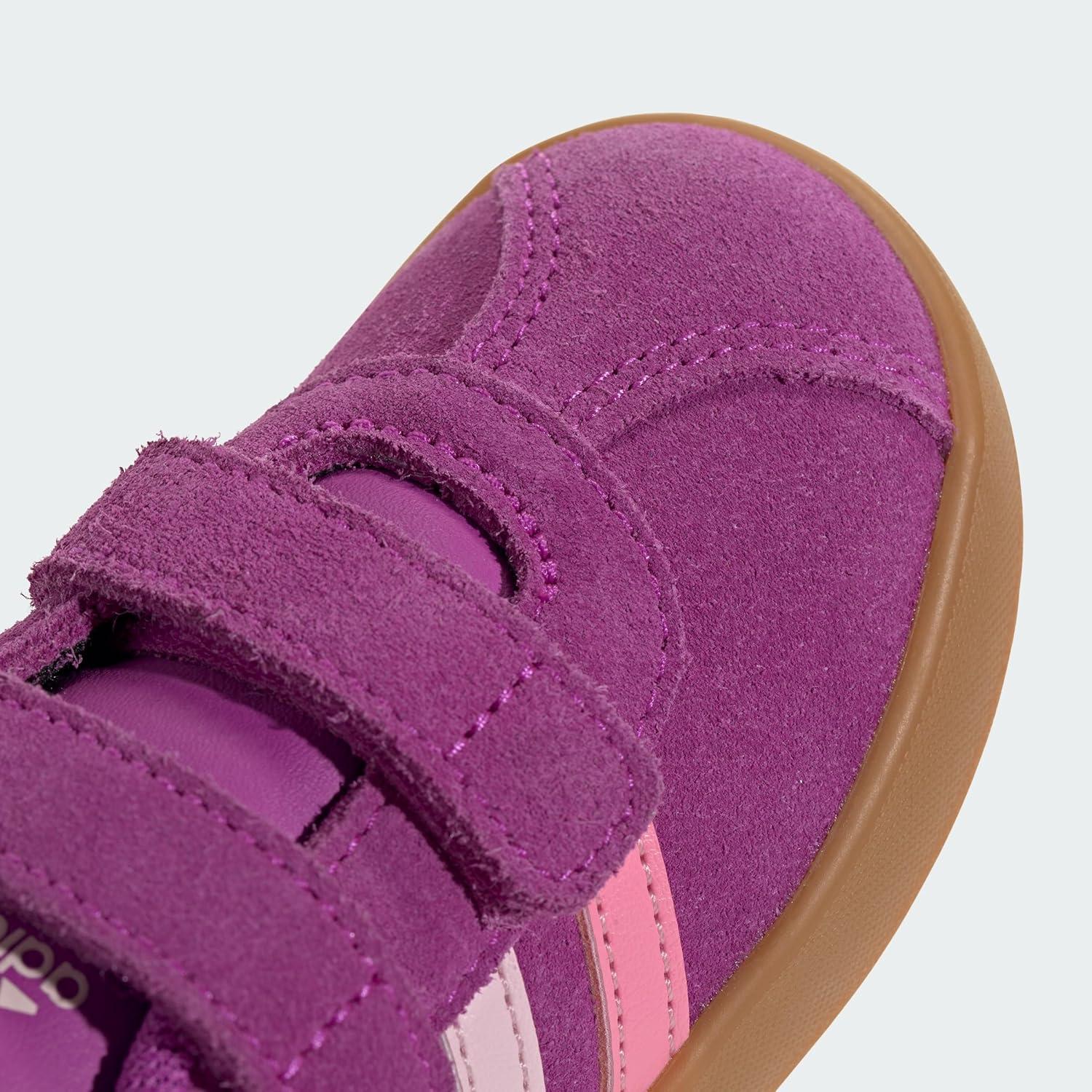 image:imageadidas Baby VL Court 30 Hook amp Loop ShoeFlash Pink Bliss Pink Clear Pink