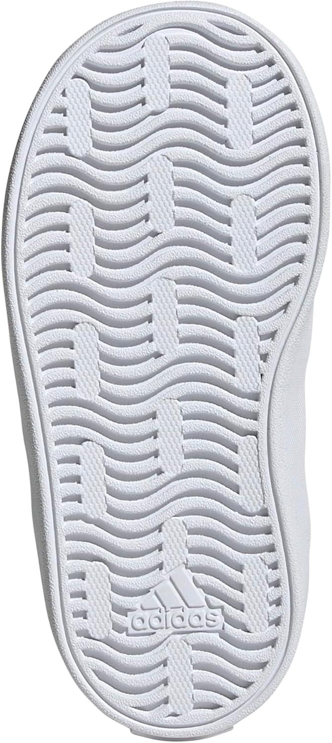 image:imageadidas Baby VL Court 30 Hook amp Loop ShoeGreyWhiteGrey