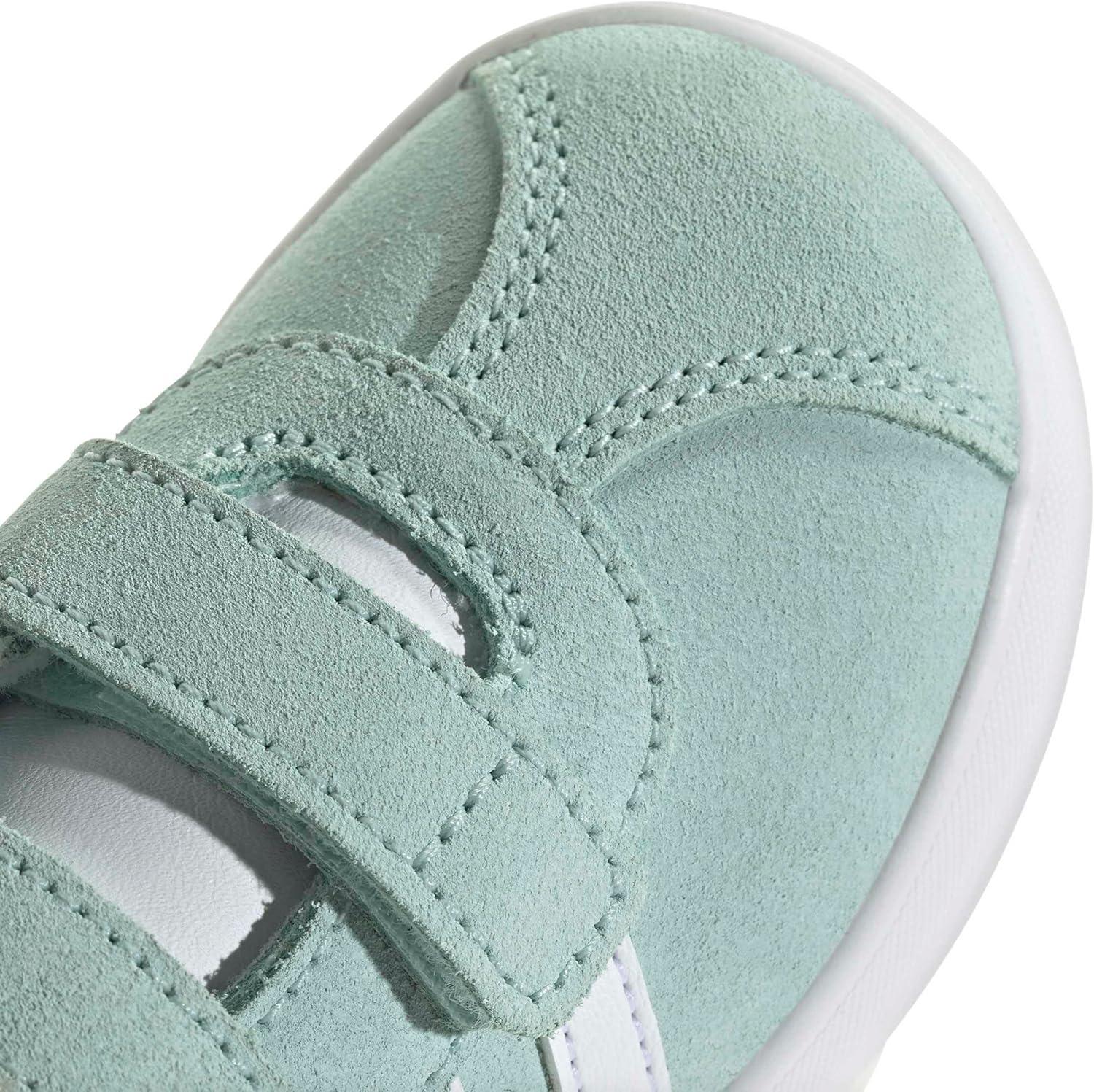 image:imageadidas Baby VL Court 30 Hook amp Loop ShoeHalo MintWhiteBlack