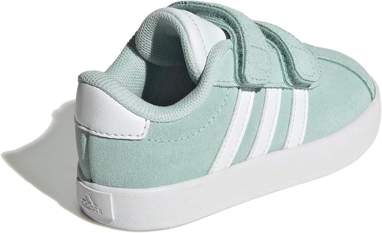 image:imageadidas Baby VL Court 30 Hook amp Loop ShoeHalo MintWhiteBlack