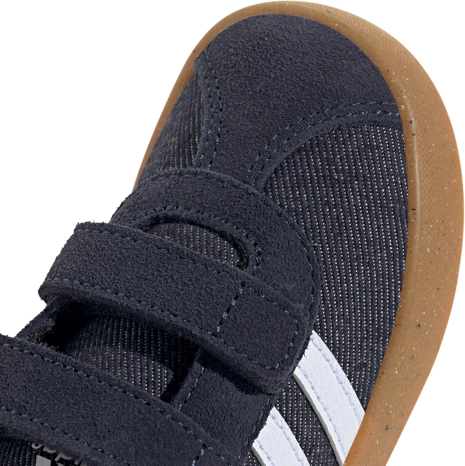 image:imageadidas Baby VL Court 30 Hook amp Loop ShoeInkWhiteGum