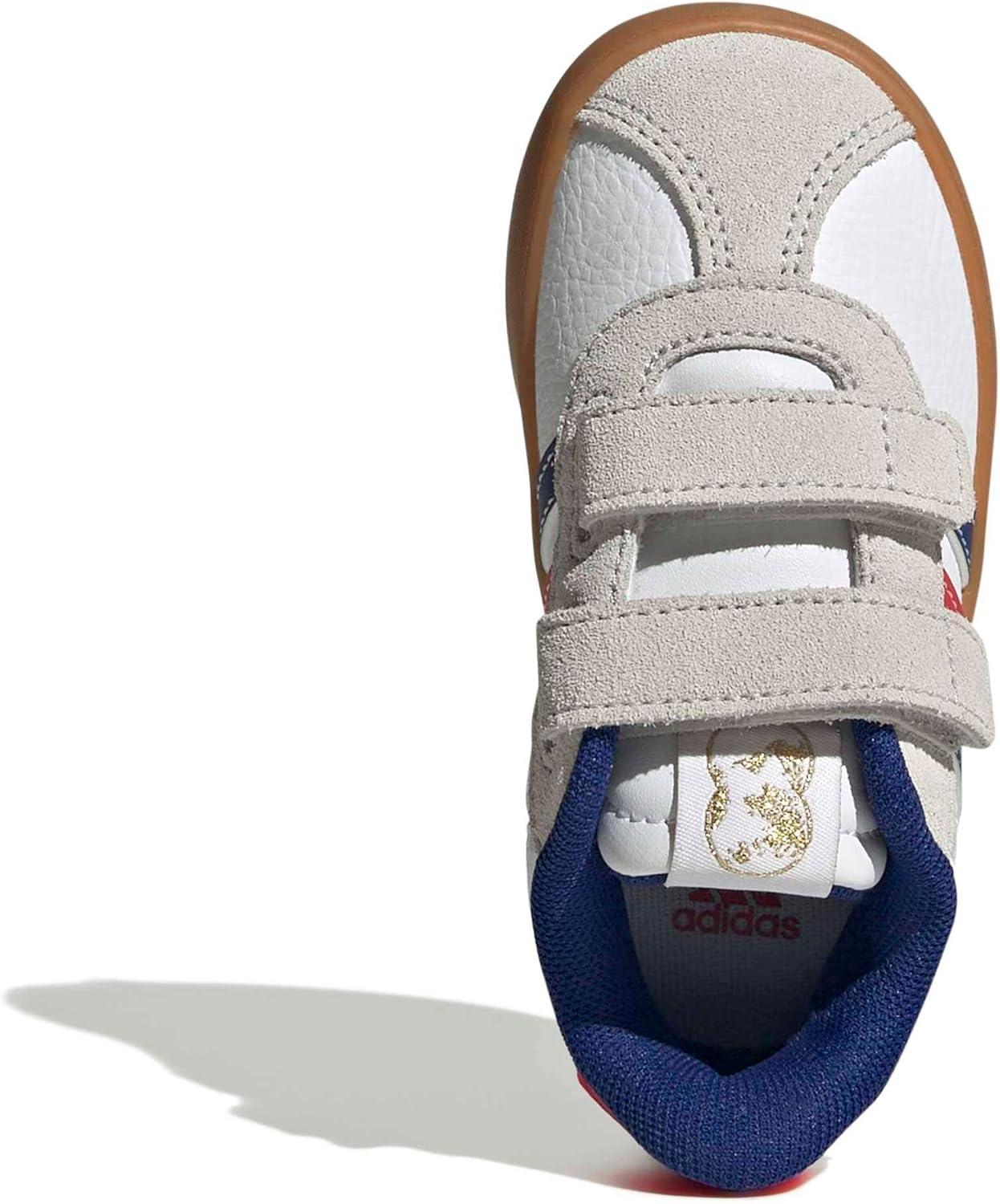 image:imageadidas Baby VL Court 30 Hook amp Loop ShoeWhitePure RubyMystery Ink
