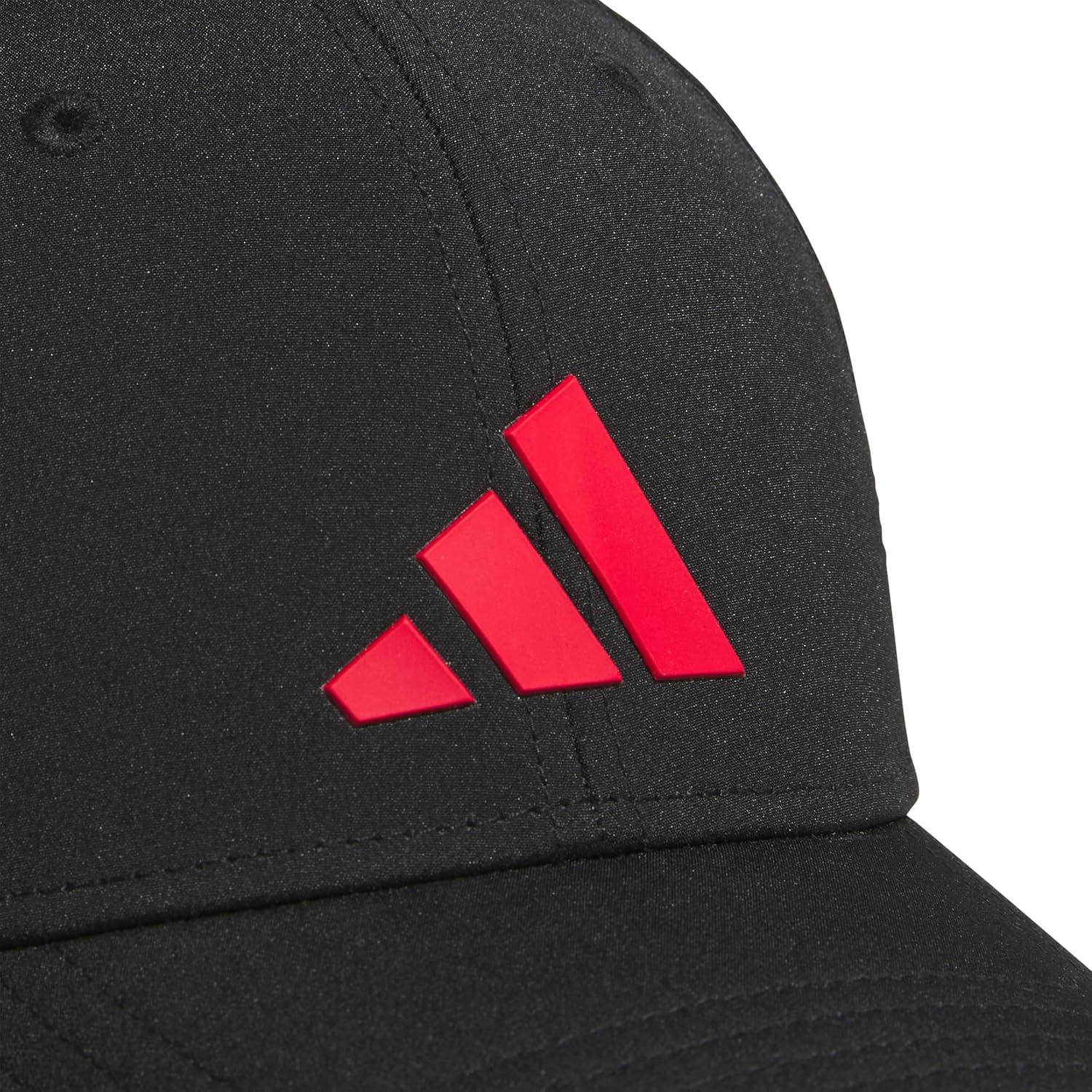 image:imageadidas Boys Gameday Hat Snapback Athletic Baseball CapBlackPure Ruby Red