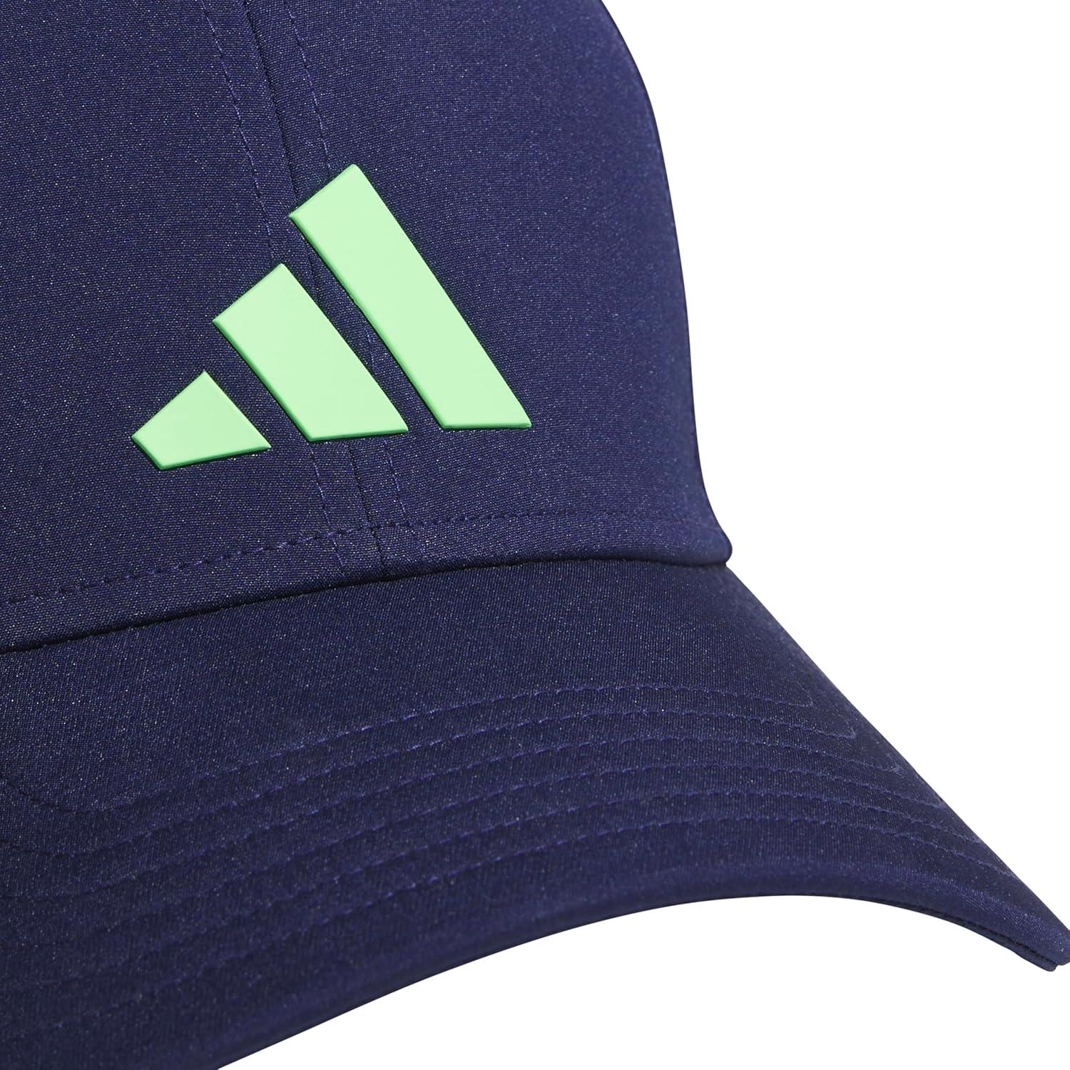 image:imageadidas Boys Gameday Hat Snapback Athletic Baseball CapDark BlueLime Burst Green
