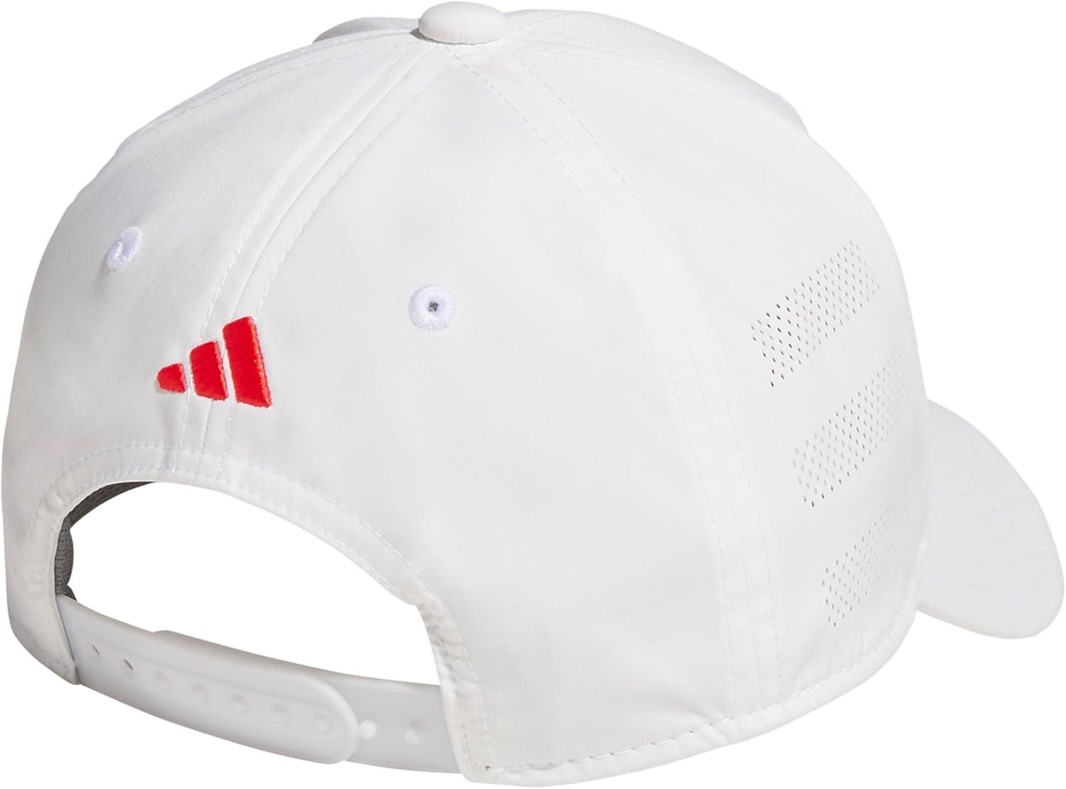 image:imageadidas Boys Gameday Hat Snapback Athletic Baseball CapWhiteBright Red