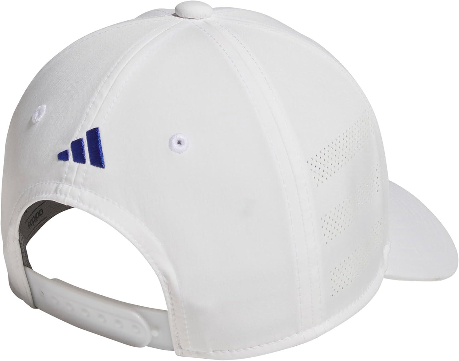 image:imageadidas Boys Gameday Hat Snapback Athletic Baseball CapWhiteTeam Royal Blue