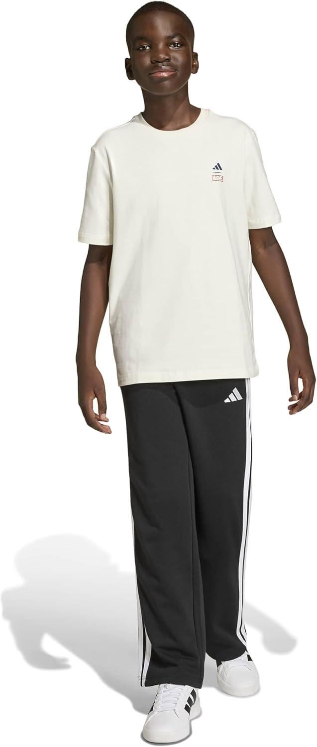image:imageadidas Boys Marvel SpiderMan Graphics TShirtOff WhiteDark BlueSpiderman