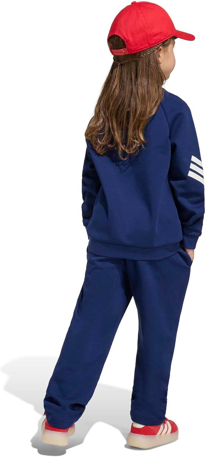 image:imageadidas Boys Marvel SpiderMan JoggerDark BlueOff WhiteSpiderman