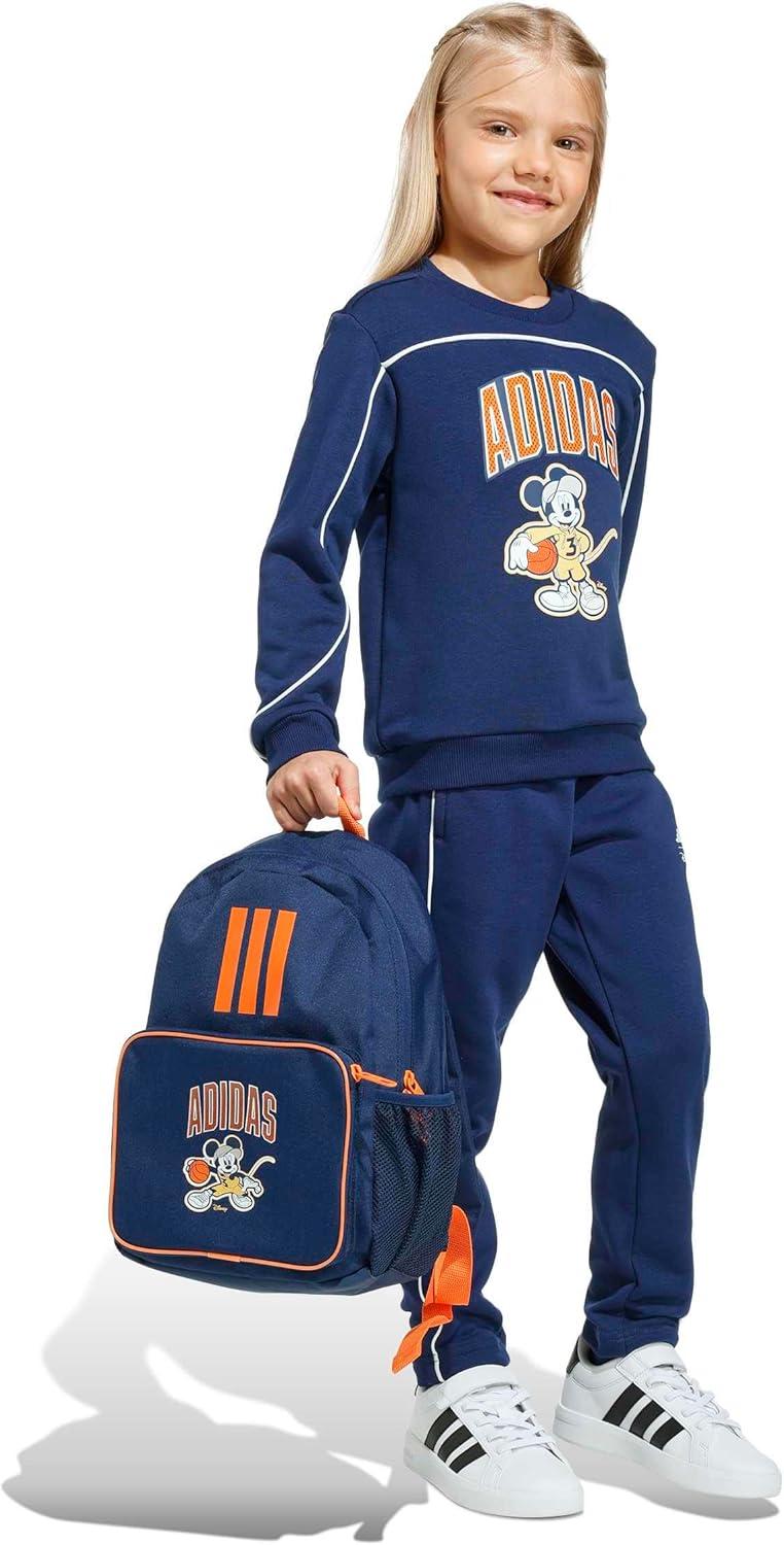 image:imageadidas Boys Marvel SpiderMan JoggerDark BluePure OrangeOff WhiteMickey Mouse