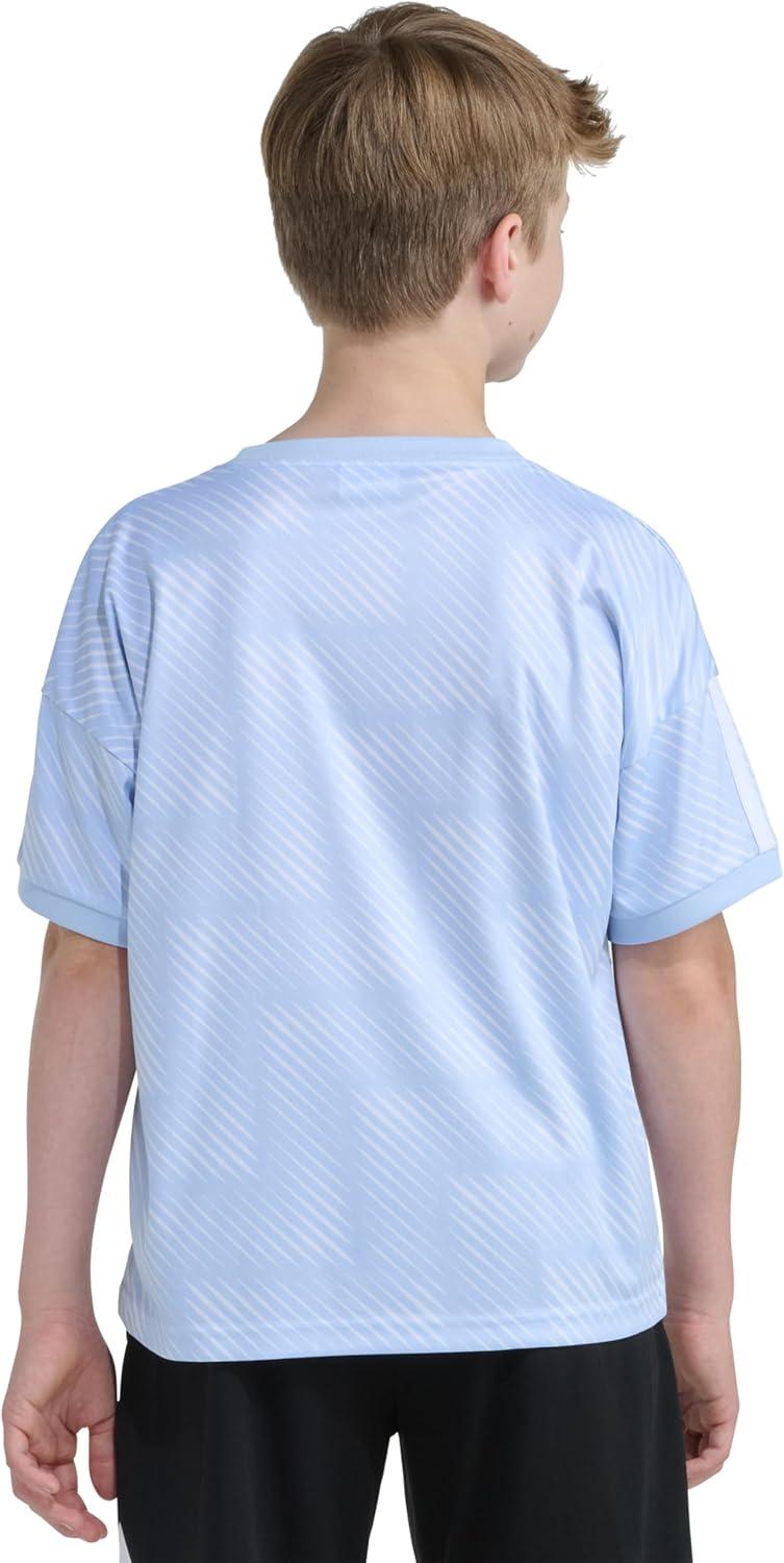 image:imageadidas Boys Short Sleeve World Cup Soccer TopCrystal Sky